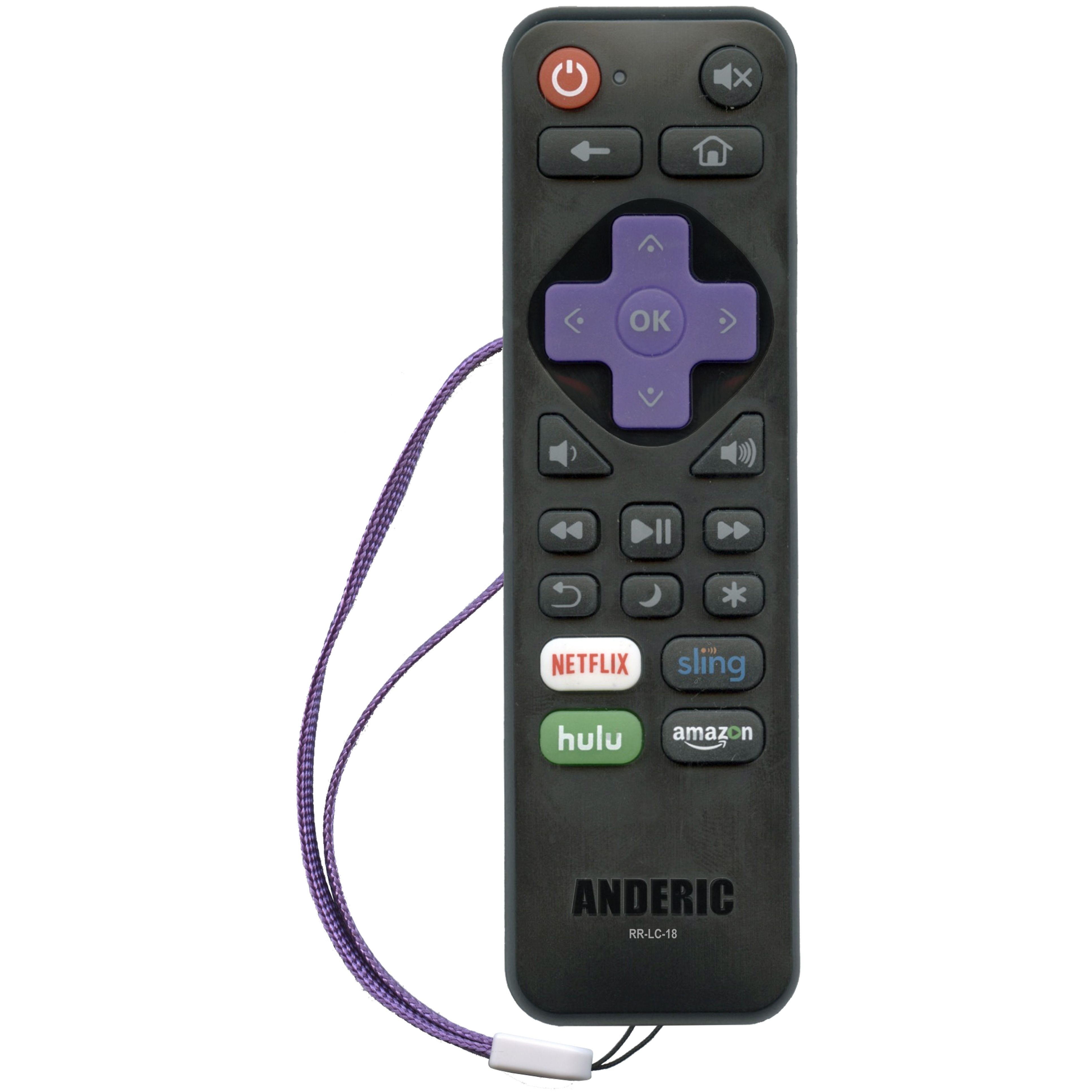 Hisense HU-RCRUS-20 Roku TV Remote Control | 2019 | IR - HURCRUS20 - 228530