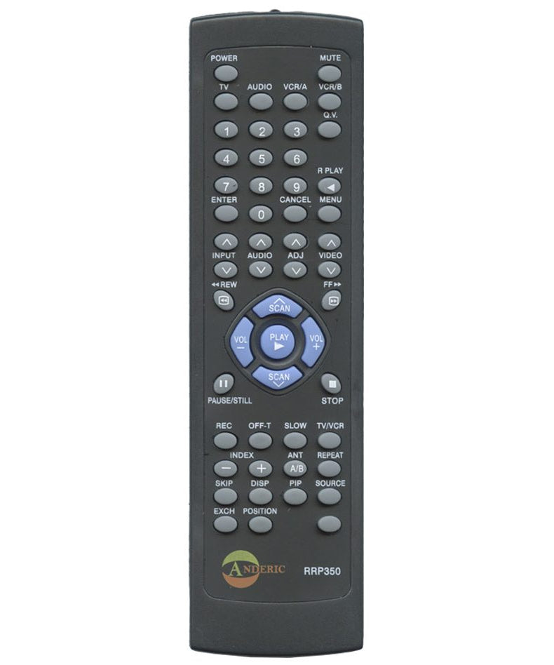 Anderic RRP350 Replacement TV Remote Control for Mitsubishi 290P035B10, 290P080C10, and Others
