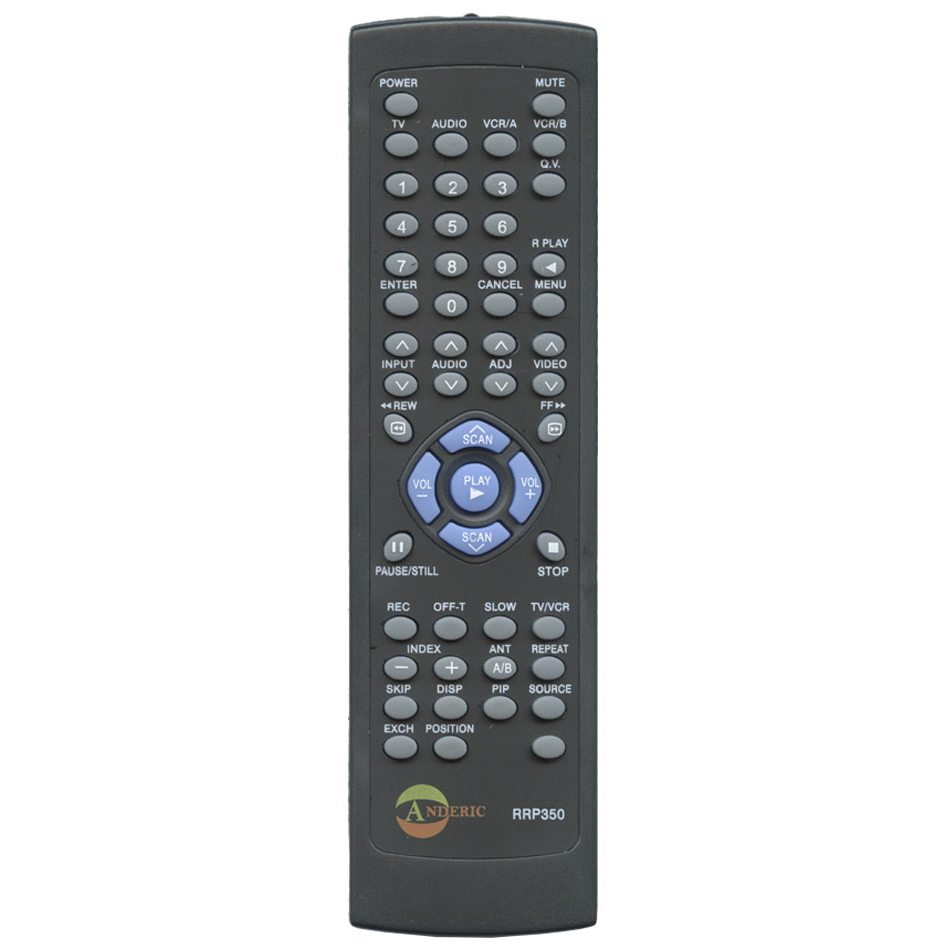 Anderic RRP350 Replacement TV Remote Control for Mitsubishi 290P035B10, 290P080C10, and Others