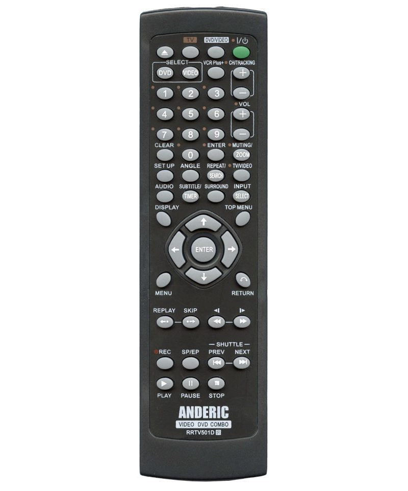 Anderic RRTV501D Replacement DVDR Remote Control for Sony RM-TV501D and Others