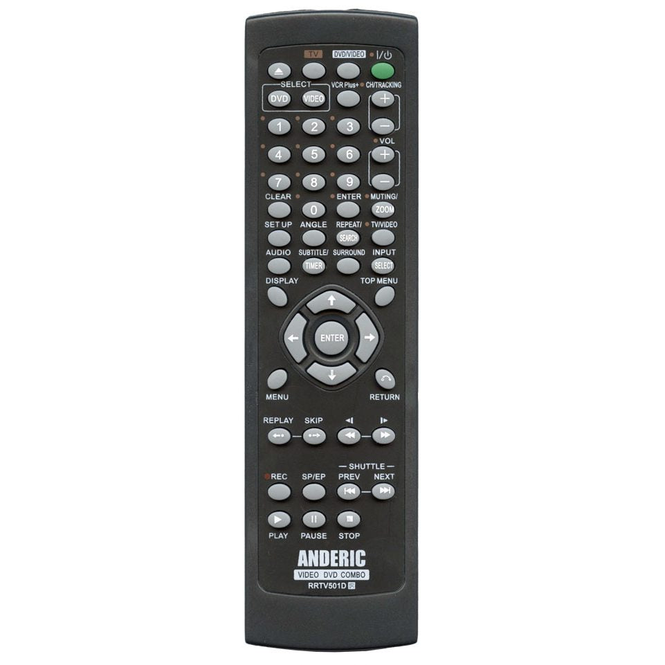 Anderic RRTV501D Replacement DVDR Remote Control for Sony RM-TV501D and Others