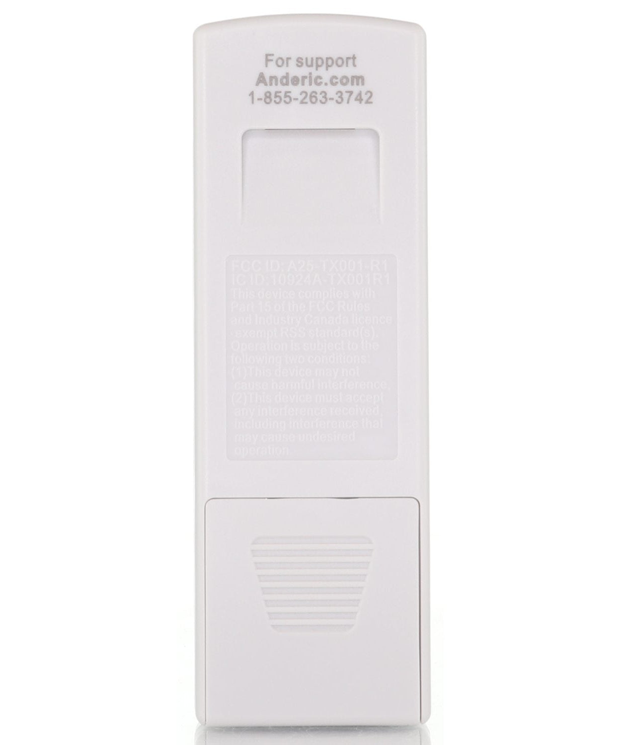 Anderic RRTX001R Replacement Ceiling Fan Remote Control for Harbor Breeze A25-TX001-R1 / A25-TX005-R