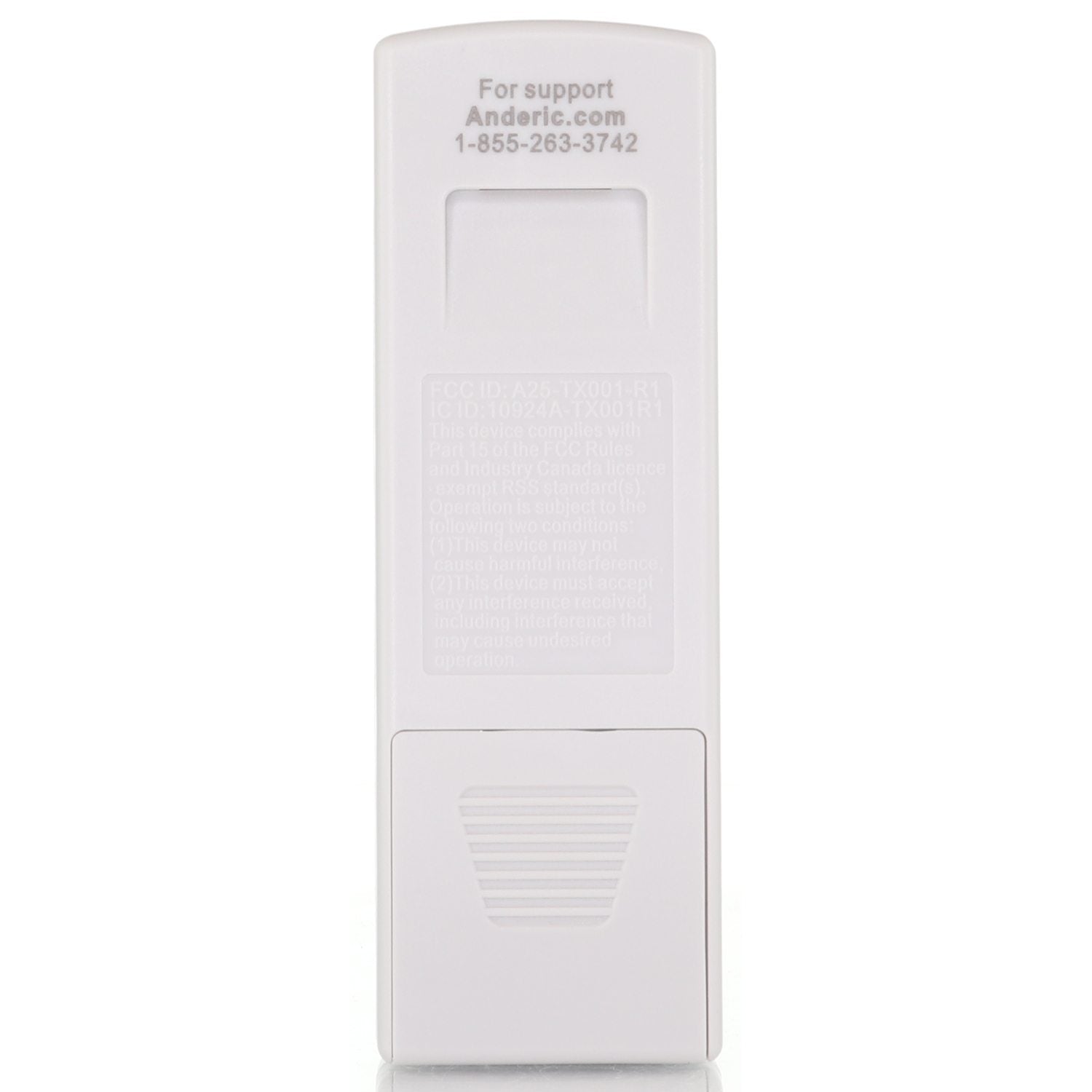 Anderic RRTX001R Replacement Ceiling Fan Remote Control for Harbor Breeze A25-TX001-R1 / A25-TX005-R