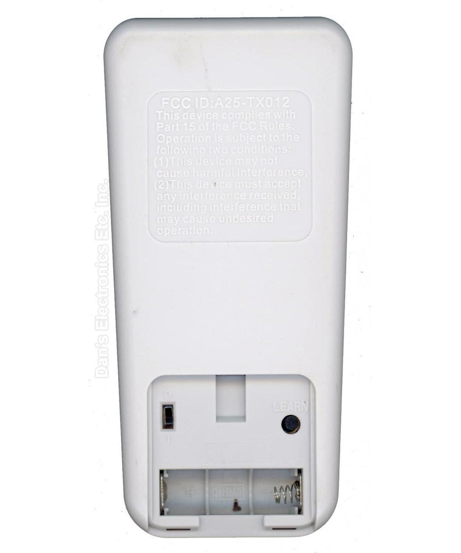 Anderic RRTX012 Replacement Ceiling Fan Remote Control for Harbor Breeze A25-TX012, A25-TX025