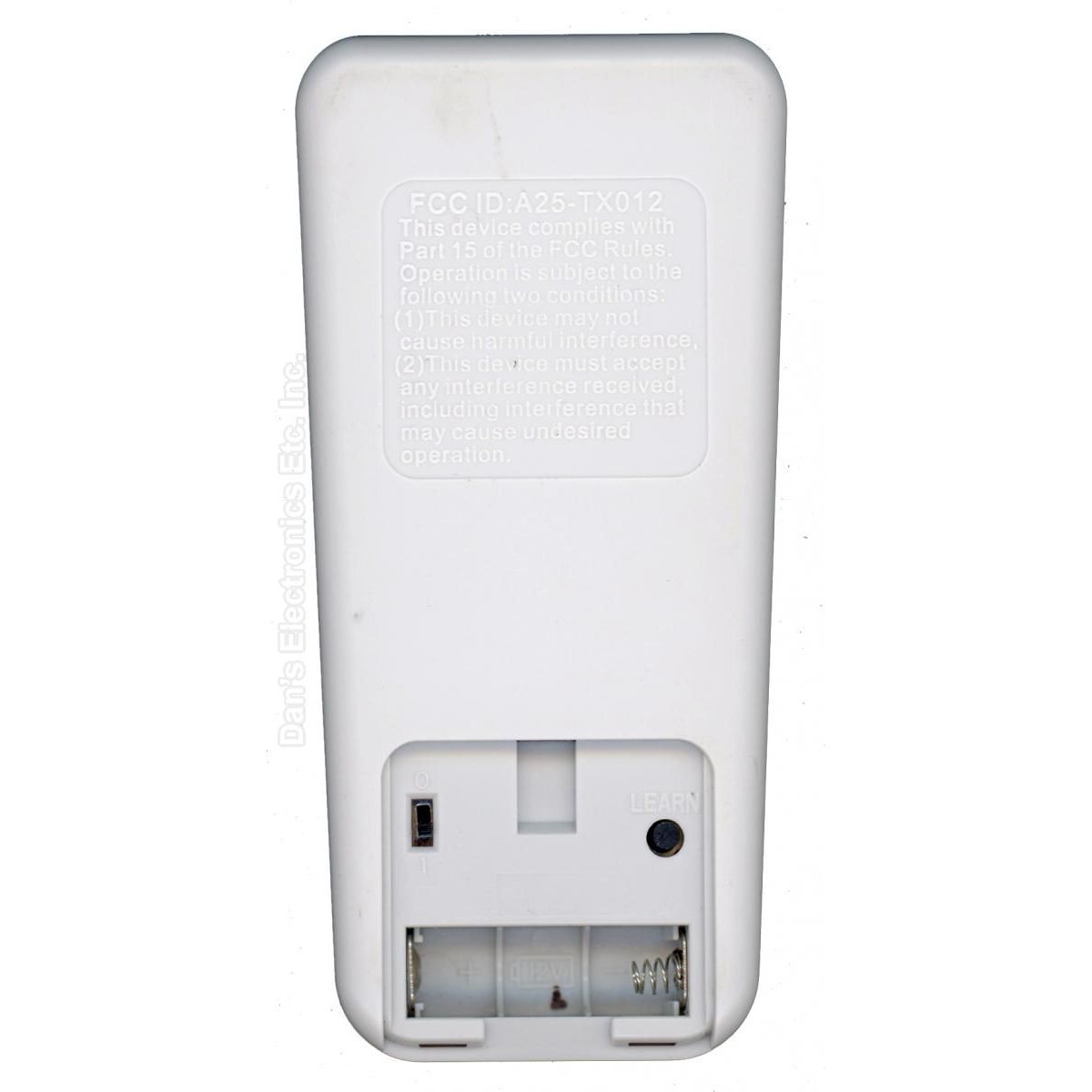 Anderic RRTX012 Replacement Ceiling Fan Remote Control for Harbor Breeze A25-TX012, A25-TX025