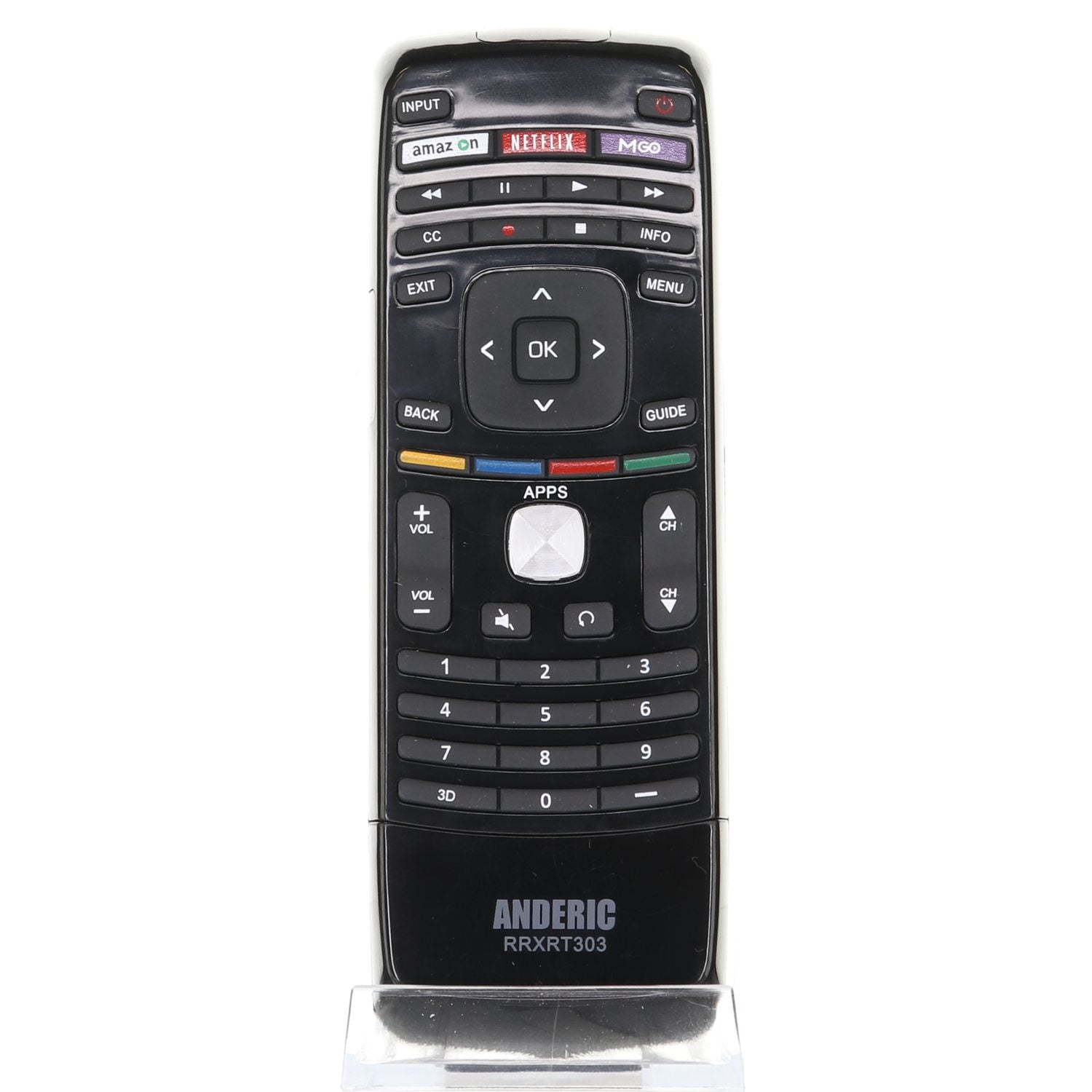 Anderic RRXRT112 Replacement Remote Control for Vizio TV | XRT112