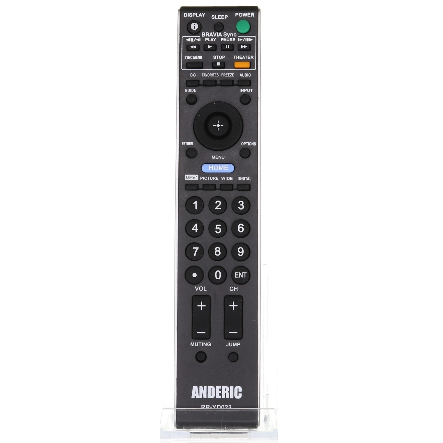 Anderic Replacement Remote Control for Sony Smart Bravia TV's | for RM-YD023 and others - RRYD023