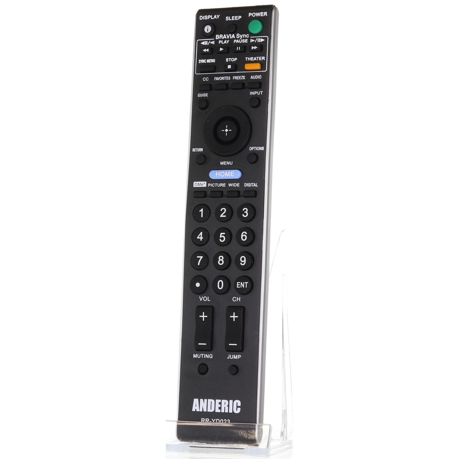 Anderic Replacement Remote Control for Sony Smart Bravia TV's | for RM-YD023 and others - RRYD023
