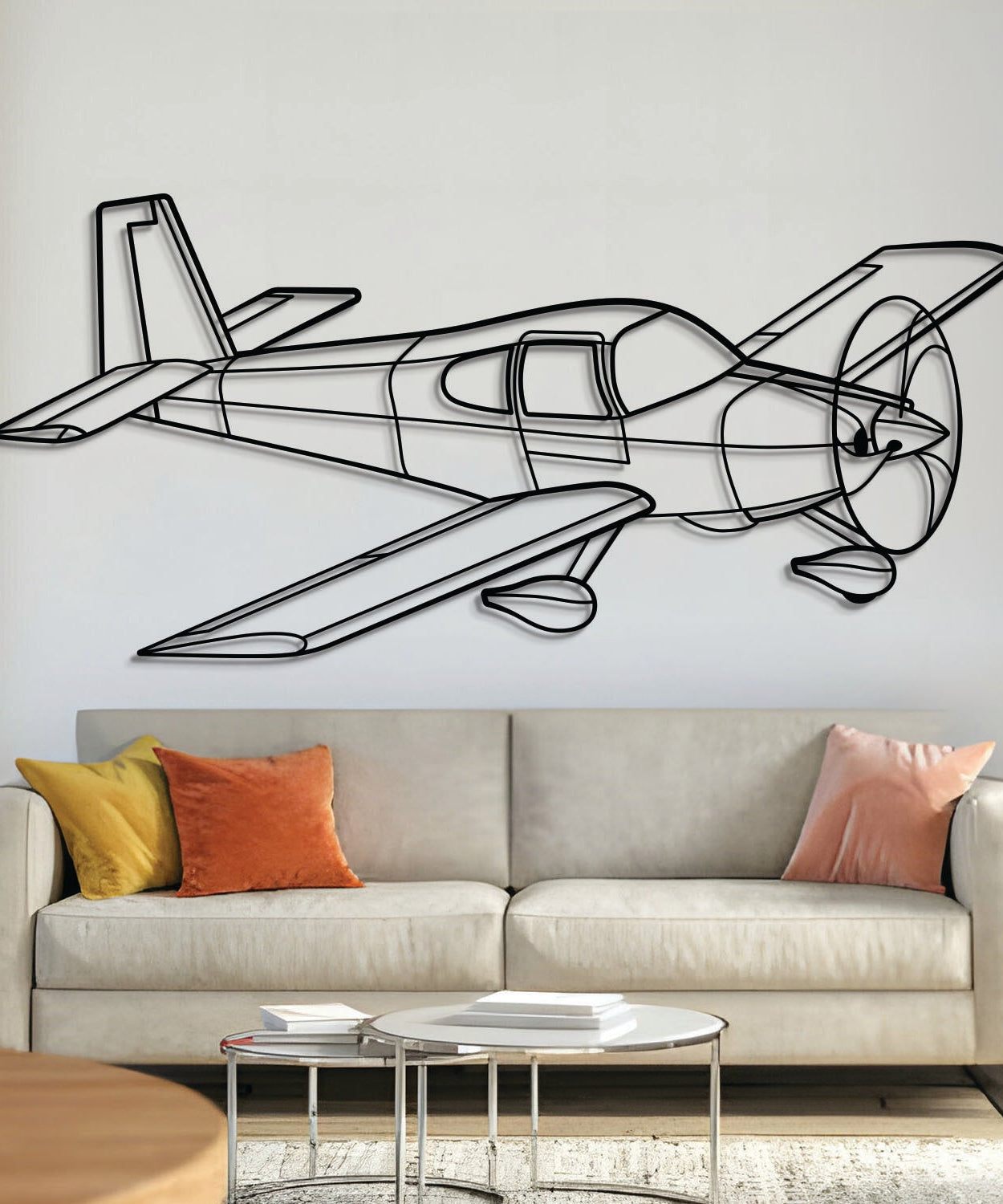 RV-10 Metallflugzeug-Wandkunst – NCP0442