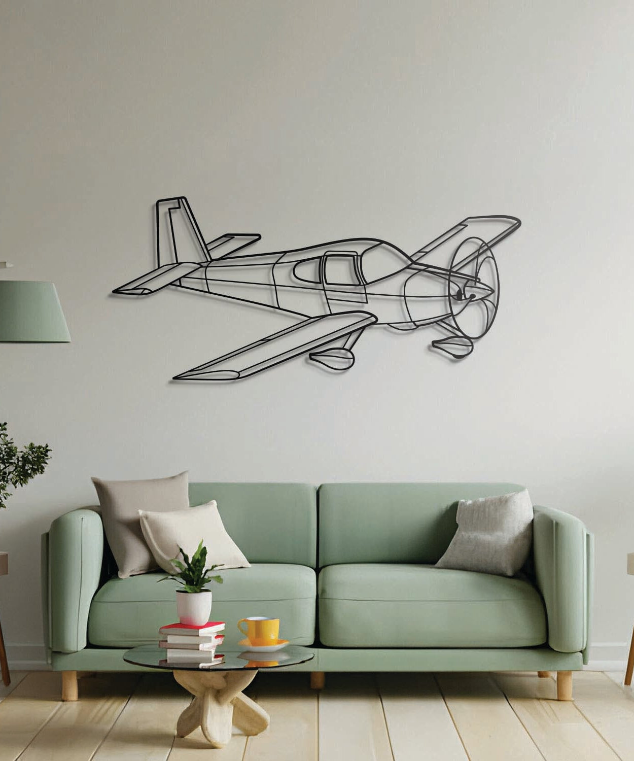 RV-10 Metallflugzeug-Wandkunst – NCP0442