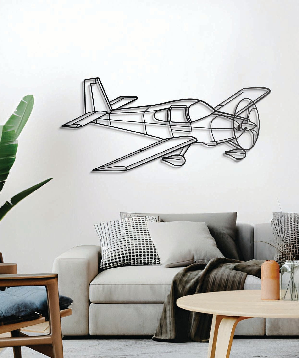 RV-10 Metallflugzeug-Wandkunst – NCP0442