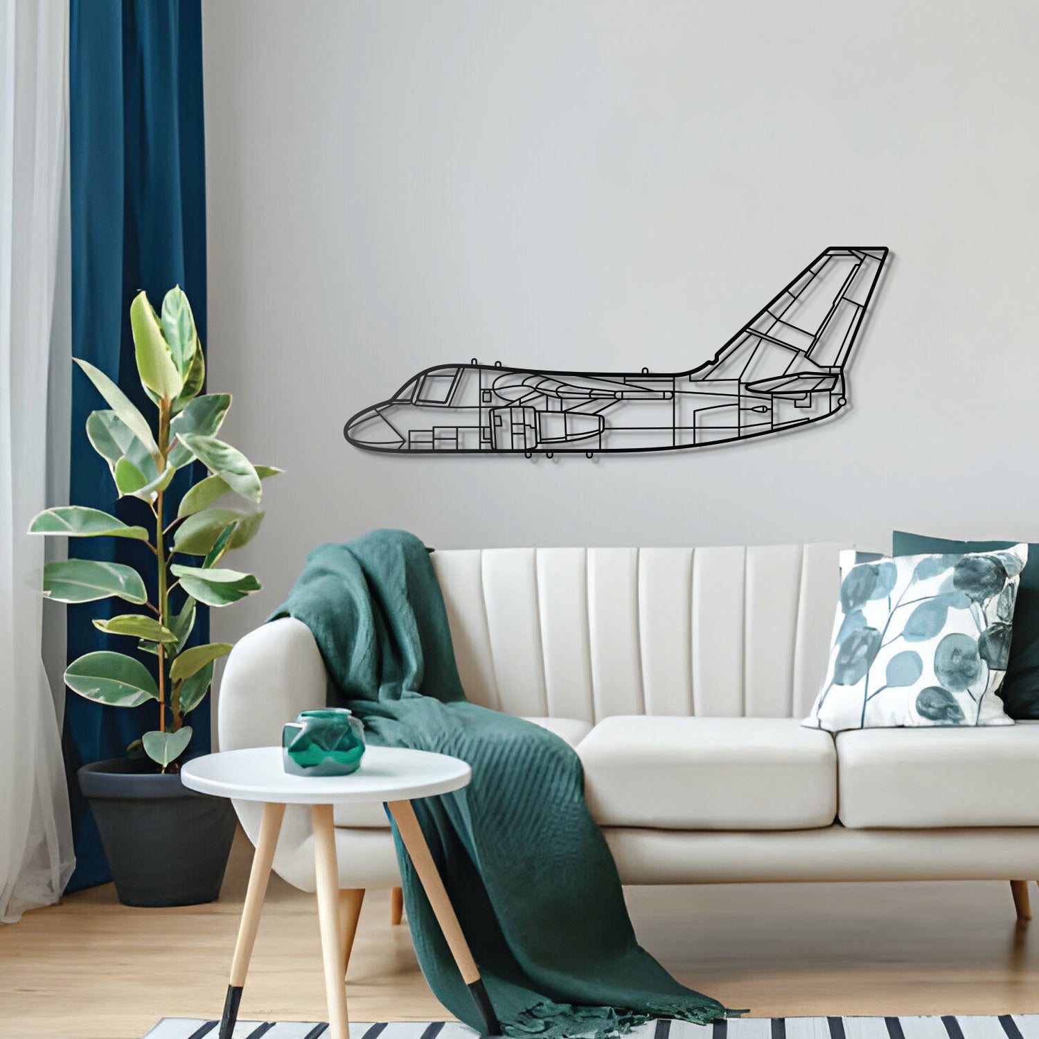 S-3 Viking Metallflugzeug Wandkunst - NCP0393