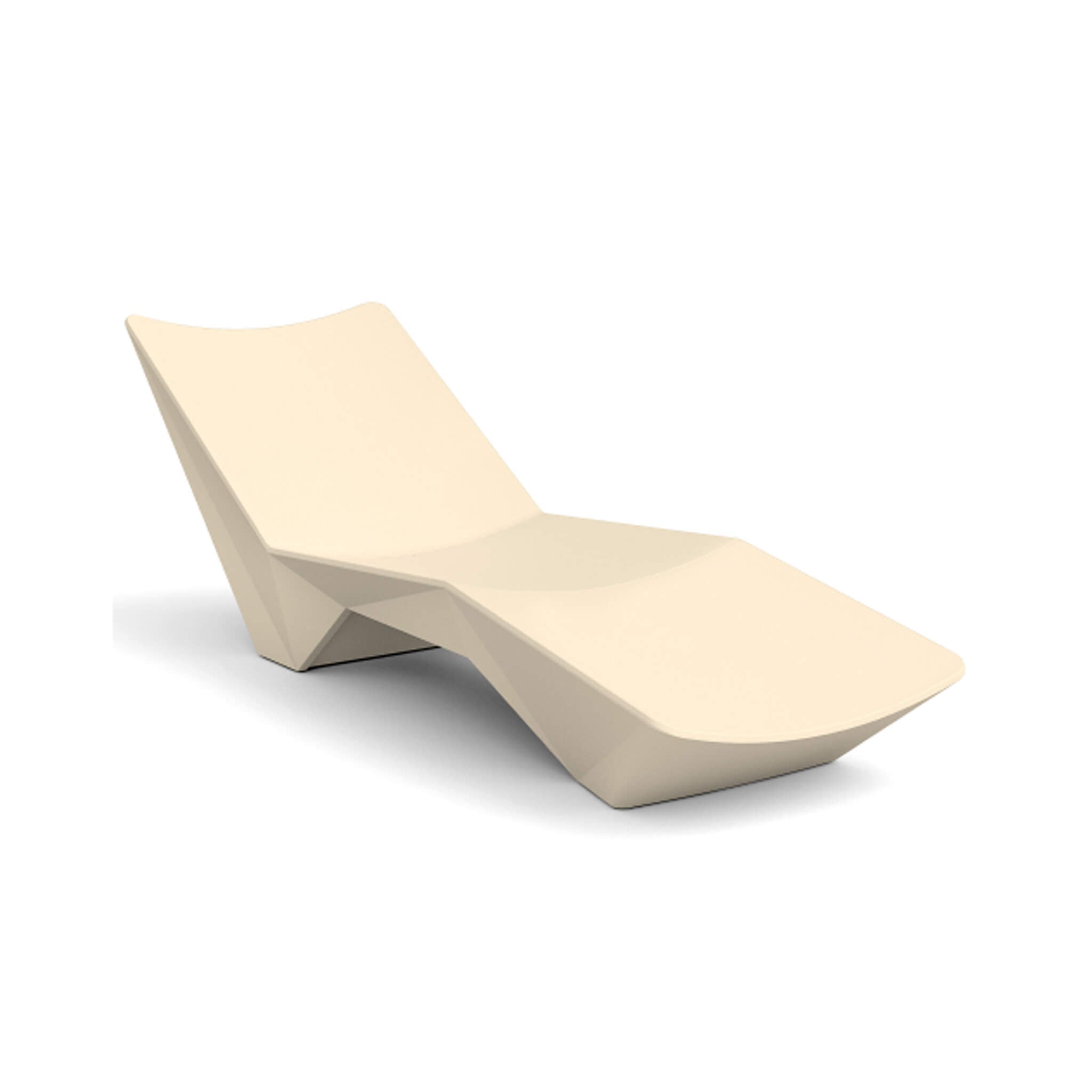 Alora S-Shaped Outdoor Natural Arc Pool Lounger (SAK82405)