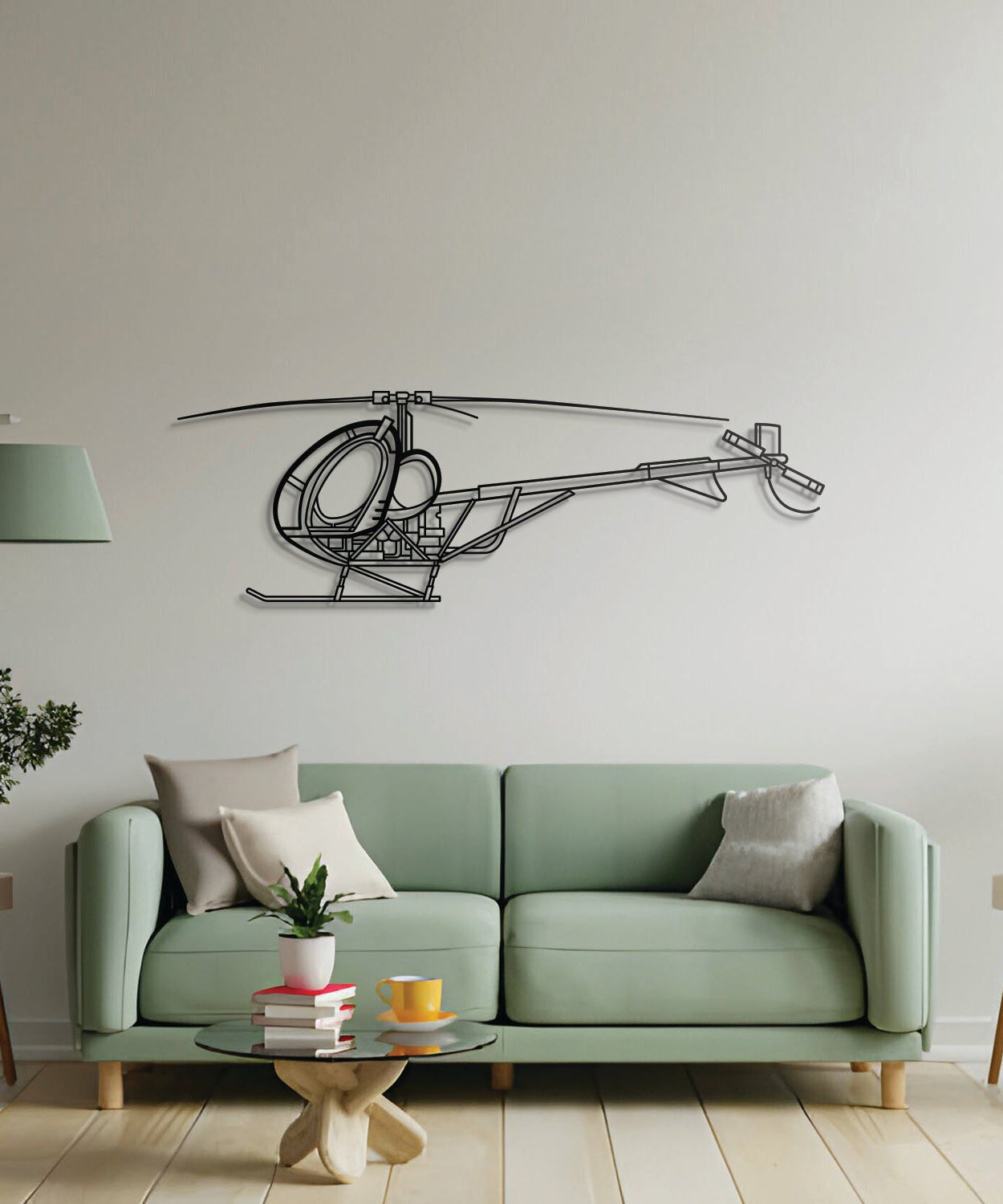 S300 Metallflugzeug Wandkunst - NCP0394