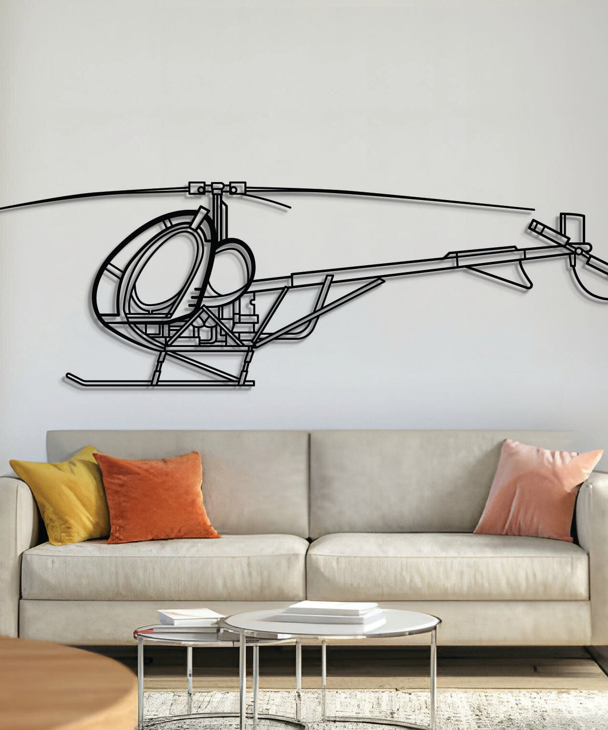 S300 Metallflugzeug Wandkunst - NCP0394