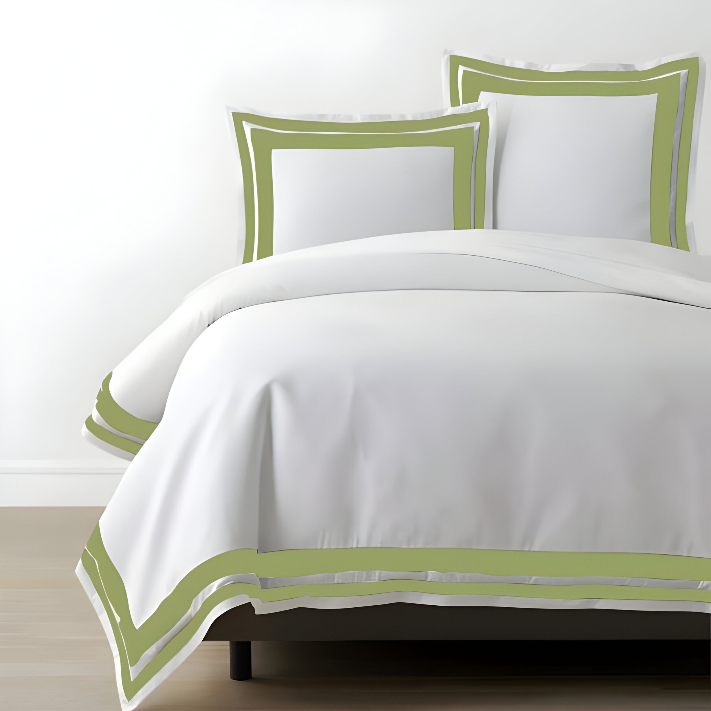 400TC Cotton Sateen Double Border Frame Duvet Cover Set