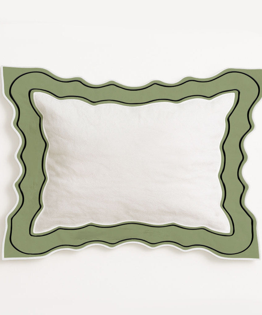 Sagrisa Applique Embroidery Cotton Duvet Cover Set