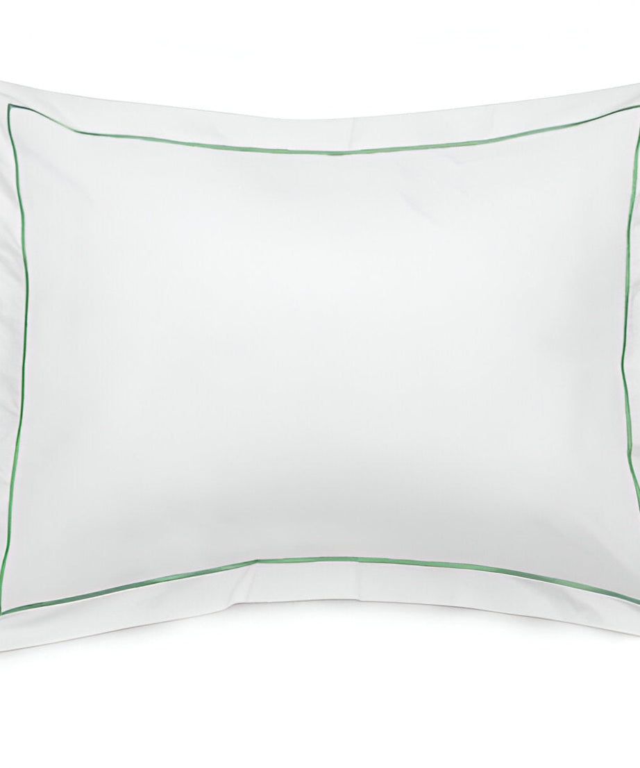 400TC Single Embroidery Sateen Solid Cotton Round Duvet Cover Set