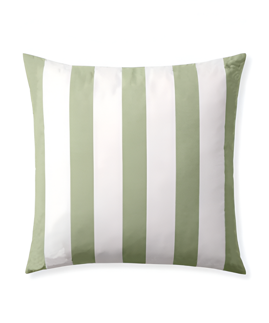 400TC Stripe Border Frame Cotton Sateen Duvet Cover Set