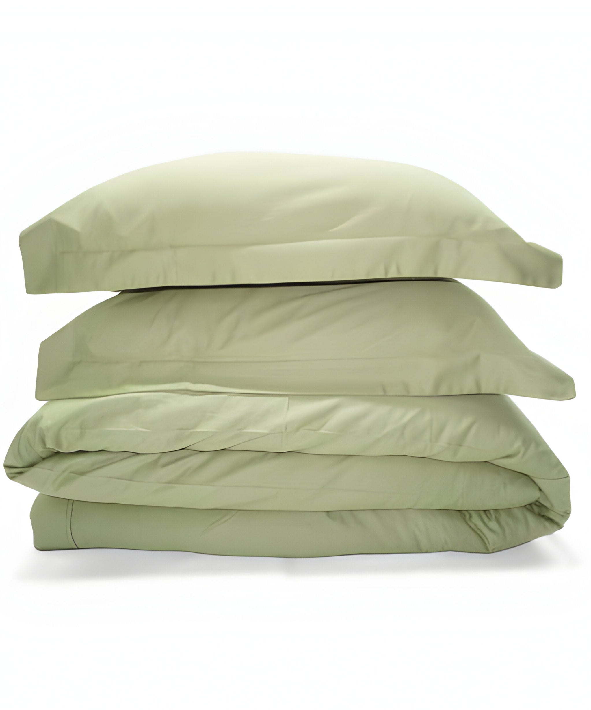 400TC Cotton Sateen Solid Duvet Cover Set