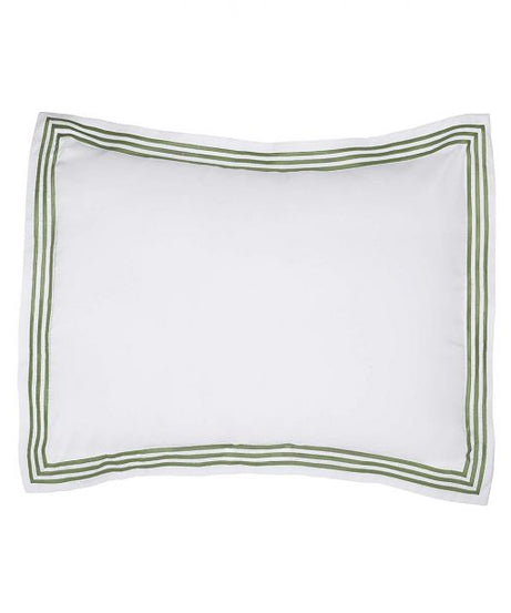 400TC Cotton Triple Embroidery Sateen Solid Round Duvet Cover Set