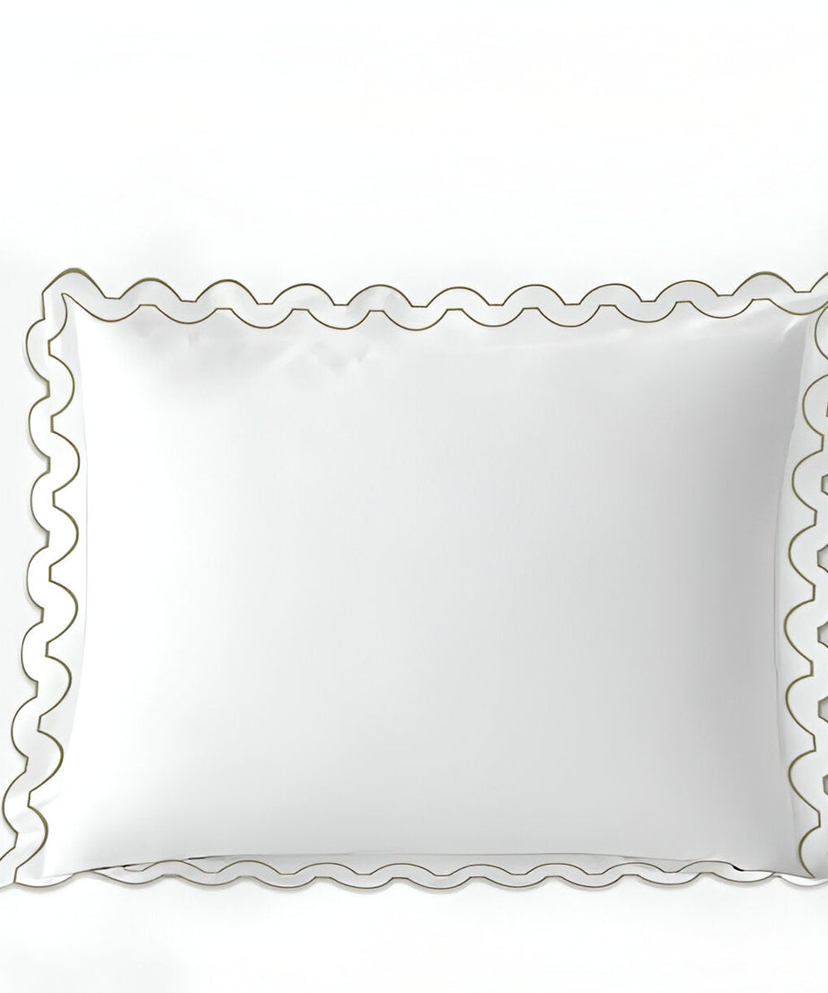 400TC Reverse U Shape Embroidery Cotton Duvet Cover Set