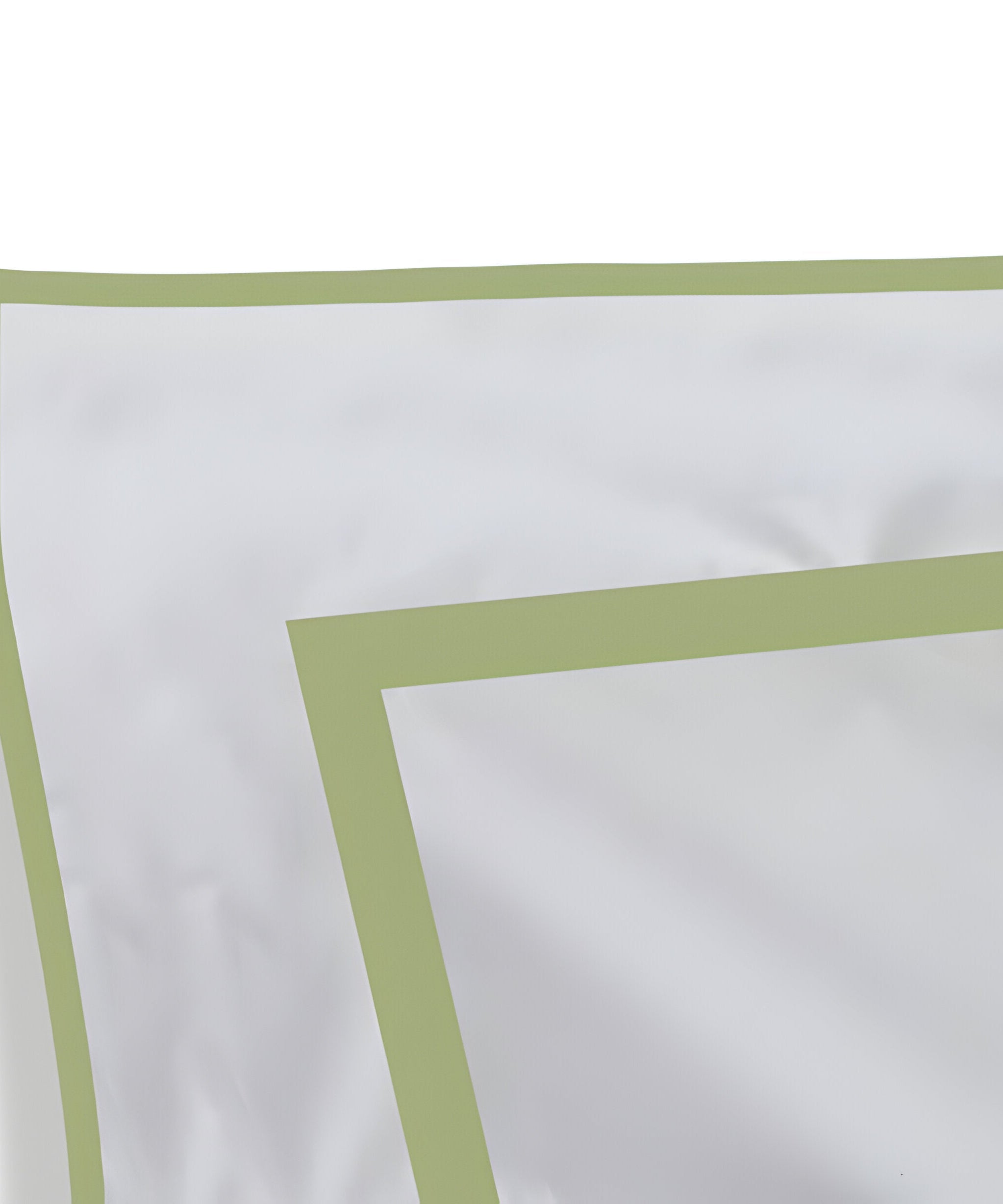 400TC Embroidery & Border Cotton Sateen Solid Duvet Cover Set