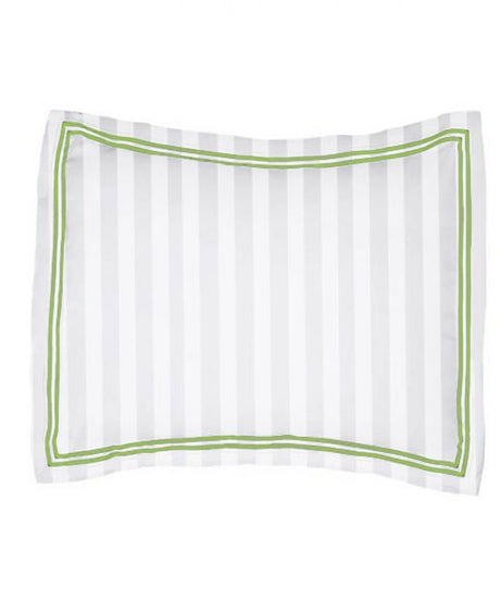 400TC Cotton Double Edge Embroidery Sateen Stripe Duvet Cover Set