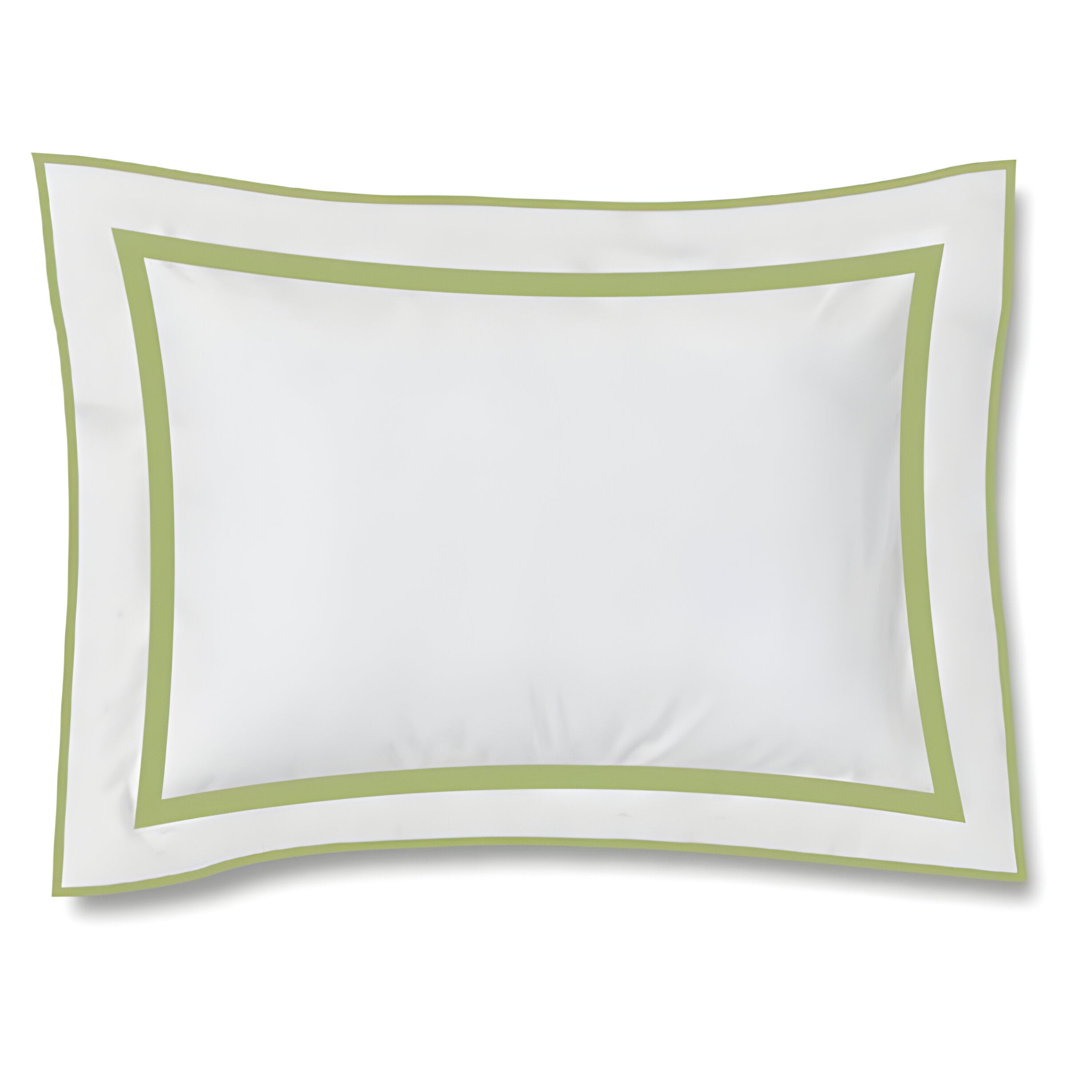400TC Embroidery & Border Cotton Sateen Solid Duvet Cover Set