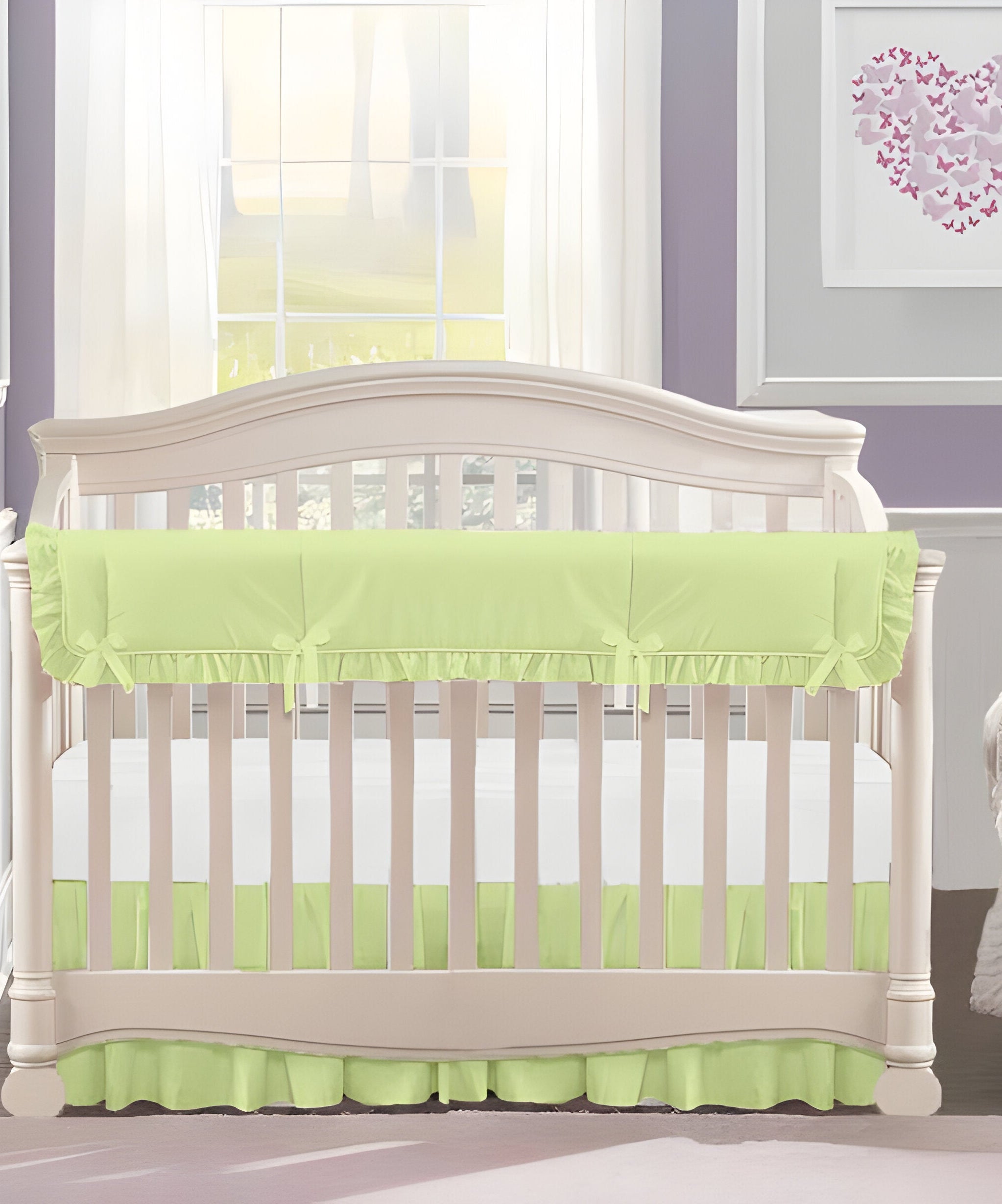Cotton Knitted Crib Rail Cover