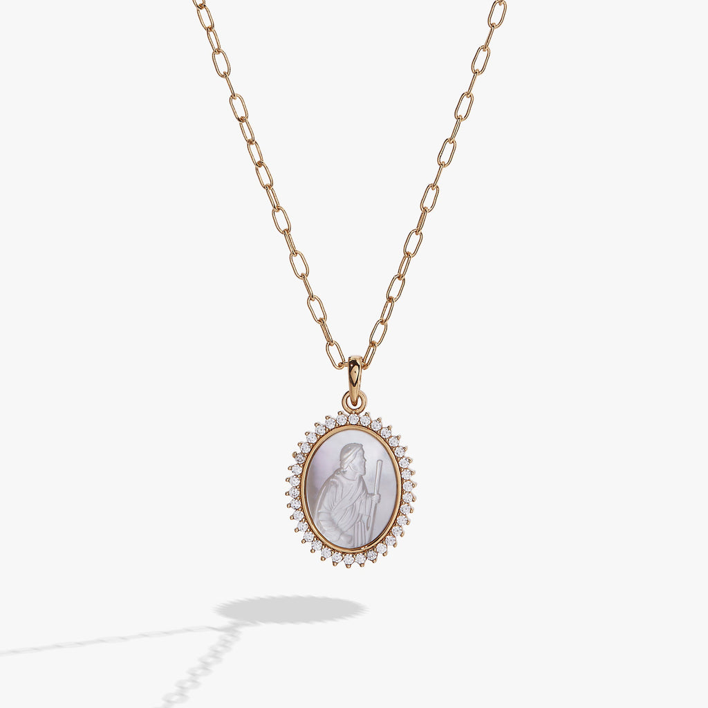 Divine Guides St. Christopher Pendant Necklace