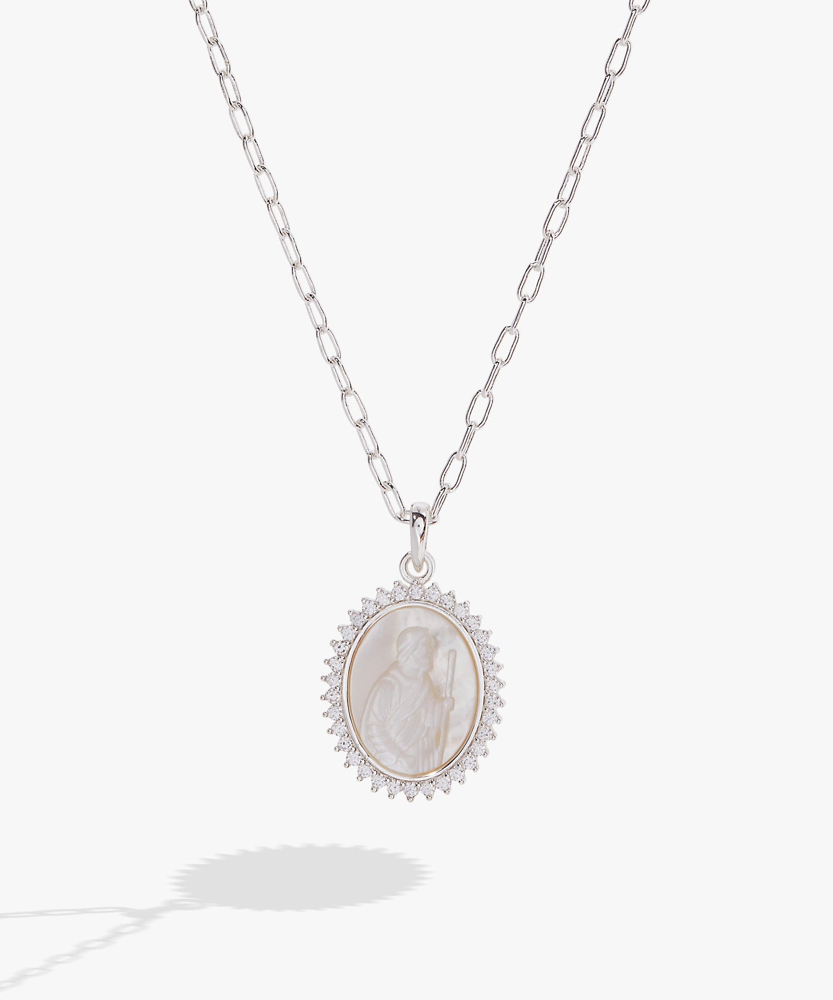 Divine Guides St. Christopher Pendant Necklace