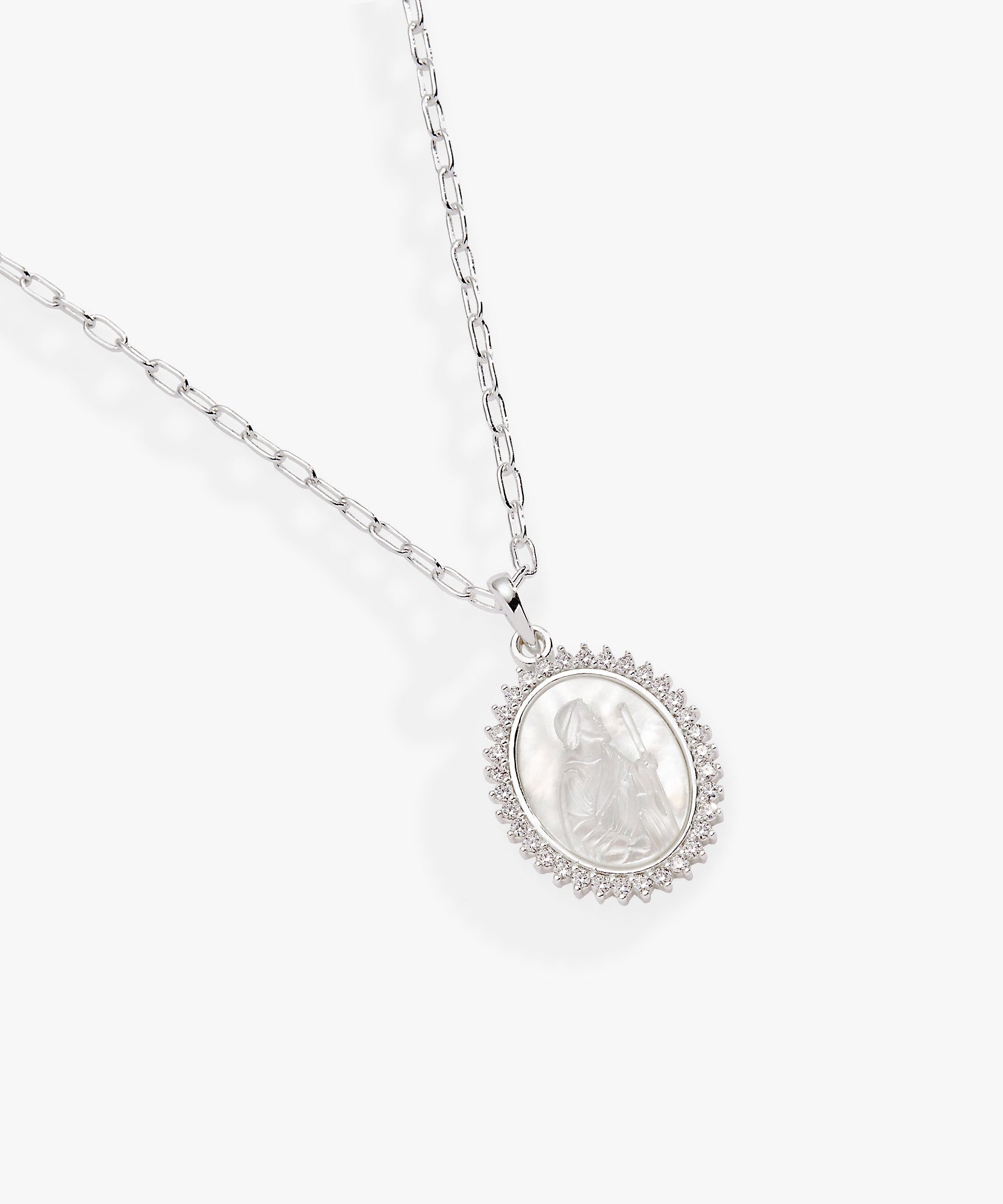 Divine Guides St. Christopher Pendant Necklace