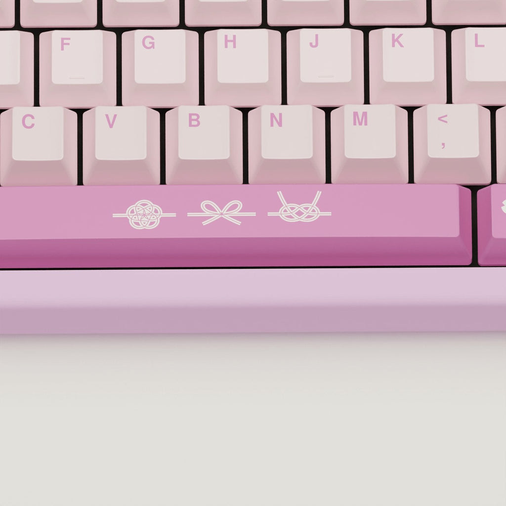 Sakura Design Keycaps and Mechanical Keyboard
