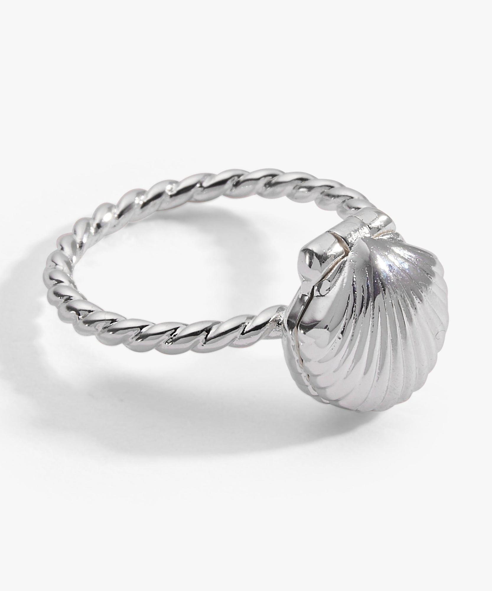 Salt + Sea 'Seashells Are Love Letters In The Sand' Locket Ring