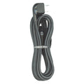 Substitute for Samsung 3903001209 Gray AC Power Cable | 9 Ft 6 In - C7 Elbow Figure 8 to Elbow 2-Prong | Non-Polarized - 3903-001209