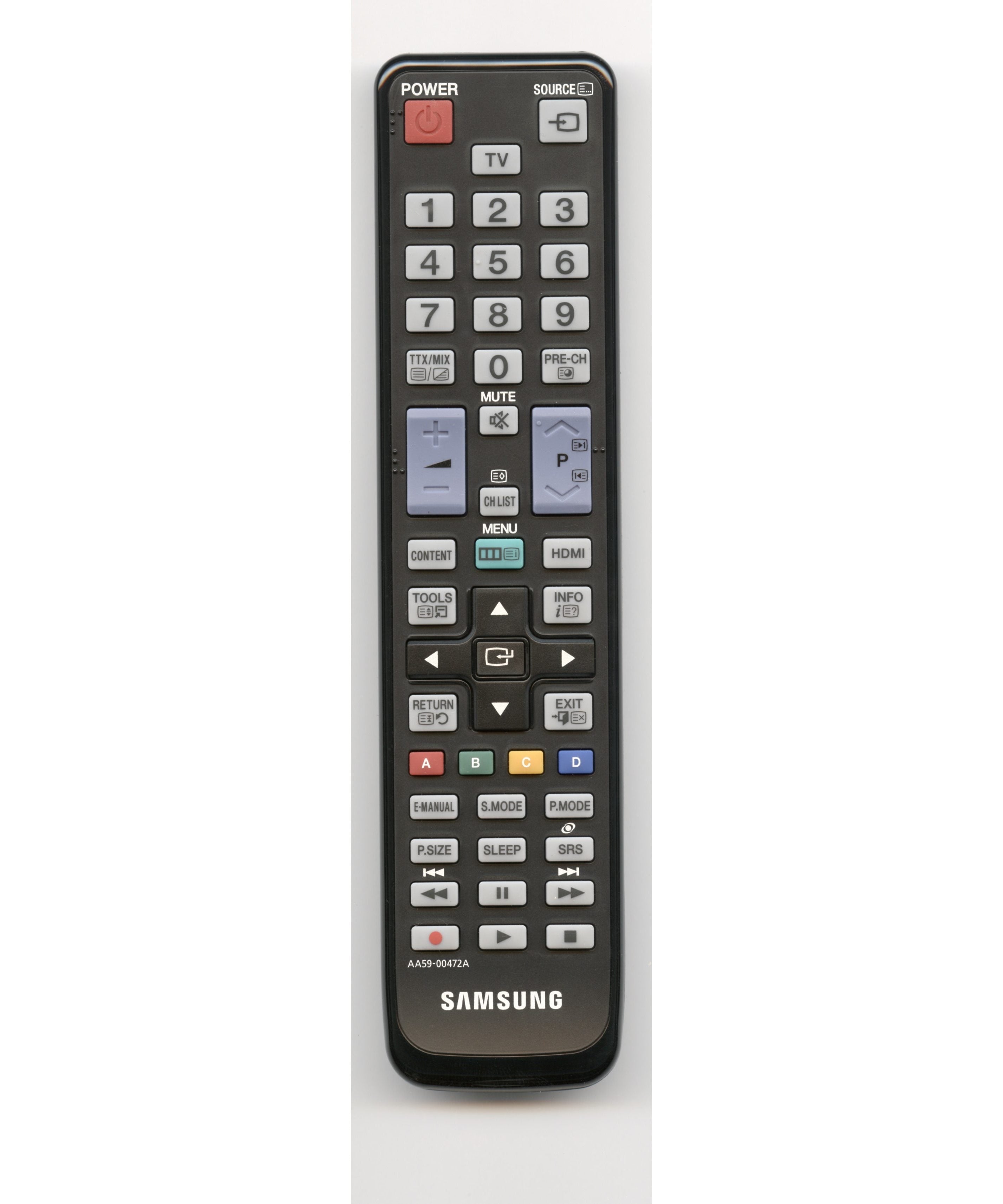 Samsung AA59-00472A TV Remote Control - AA5900472A