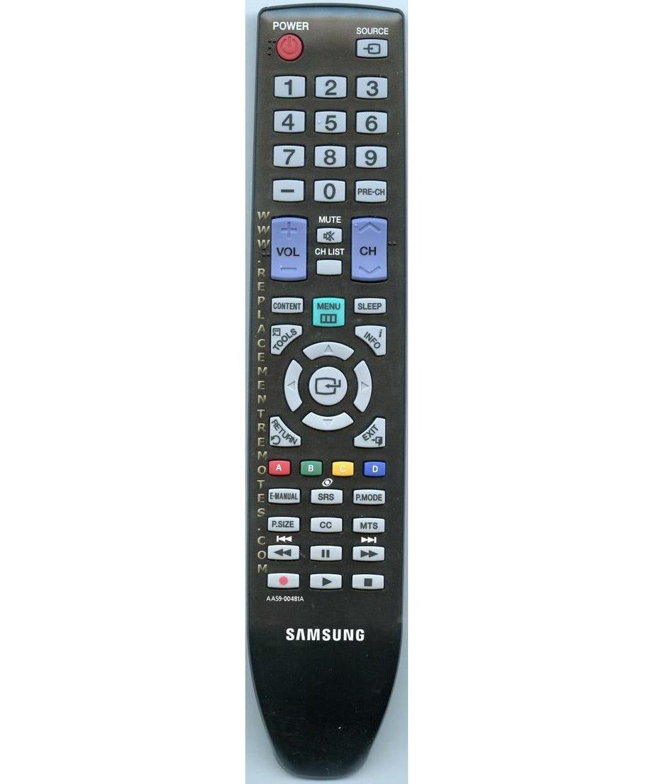 Samsung AA59-00481A TV Remote Control - AA5900481A