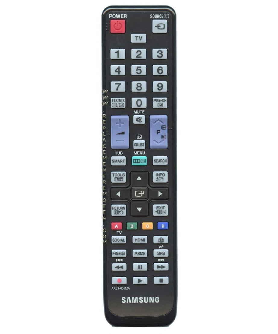 Samsung AA59-00512A TV Remote Control - AA5900512A