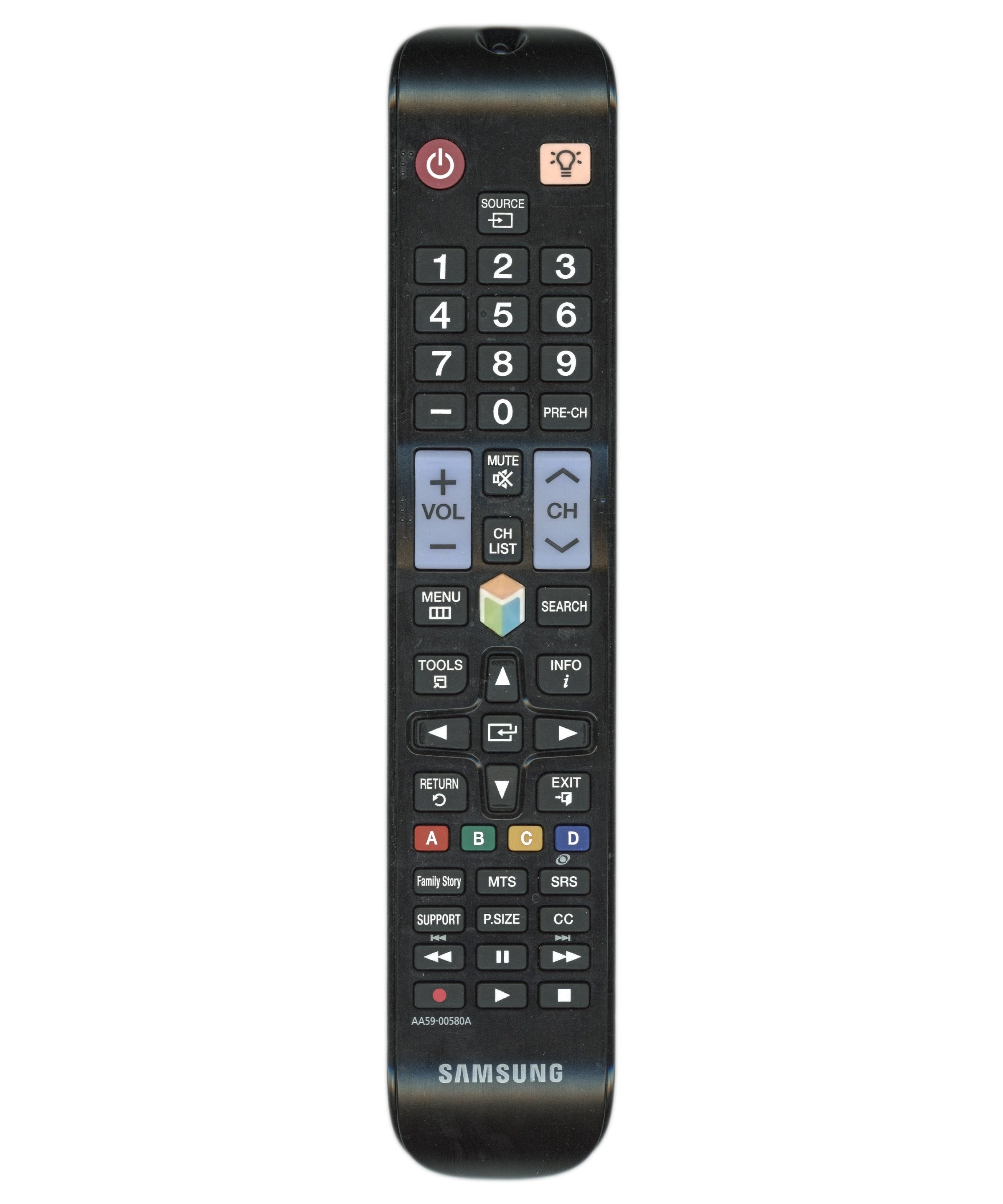 Samsung AA59-00580A Smart TV Remote Control for Samsung TVs | IR - AA5900580A