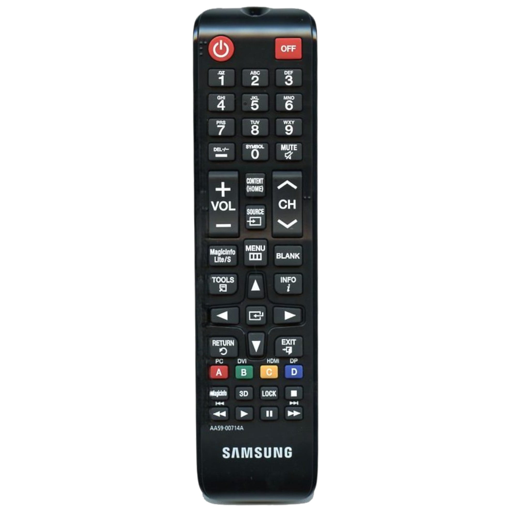 Samsung AA59-00714A Smart Digital Signage Display Remote Control - AA5900714A