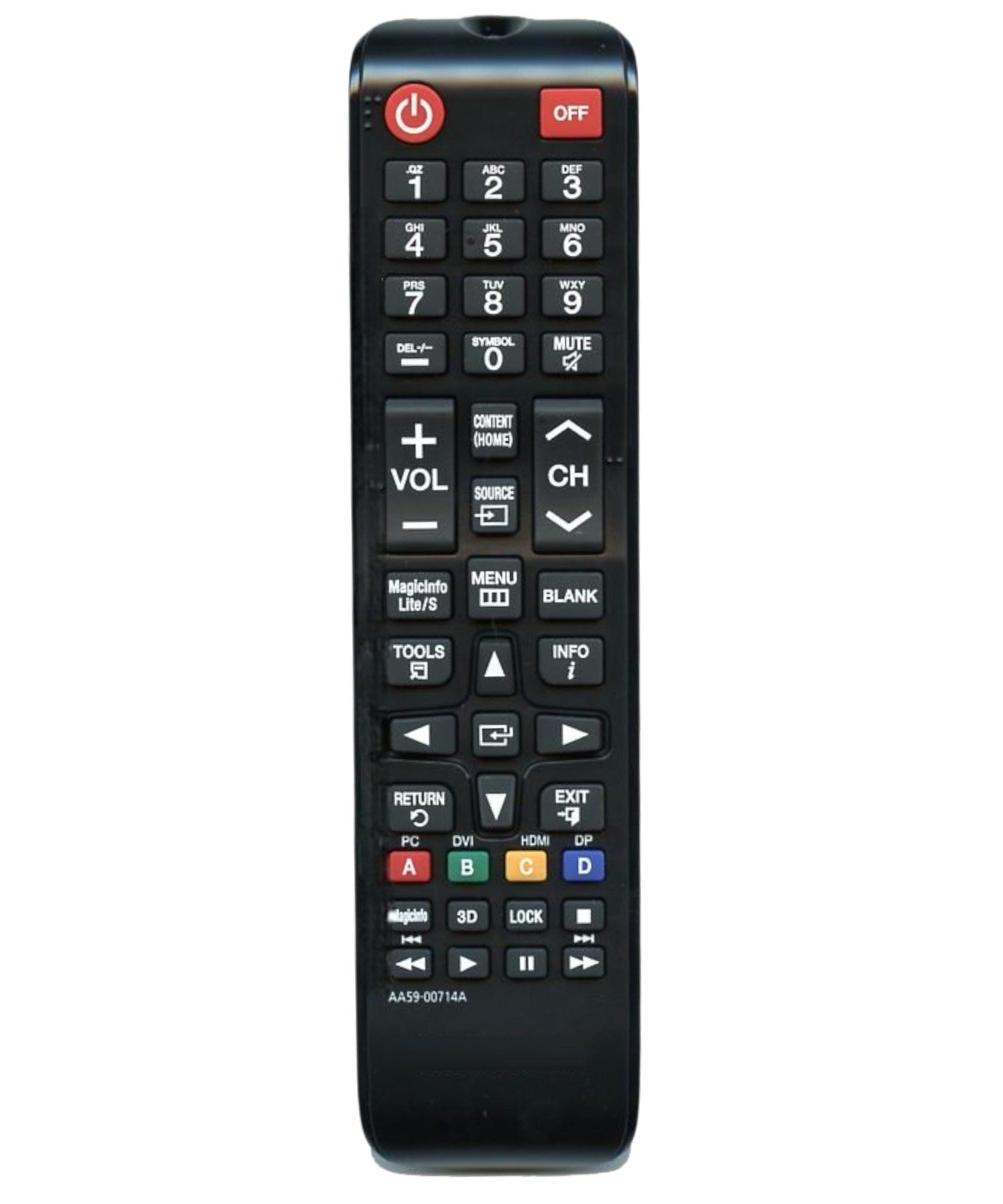 Samsung AA59-00714A Smart Digital Signage Display Remote Control - AA5900714A