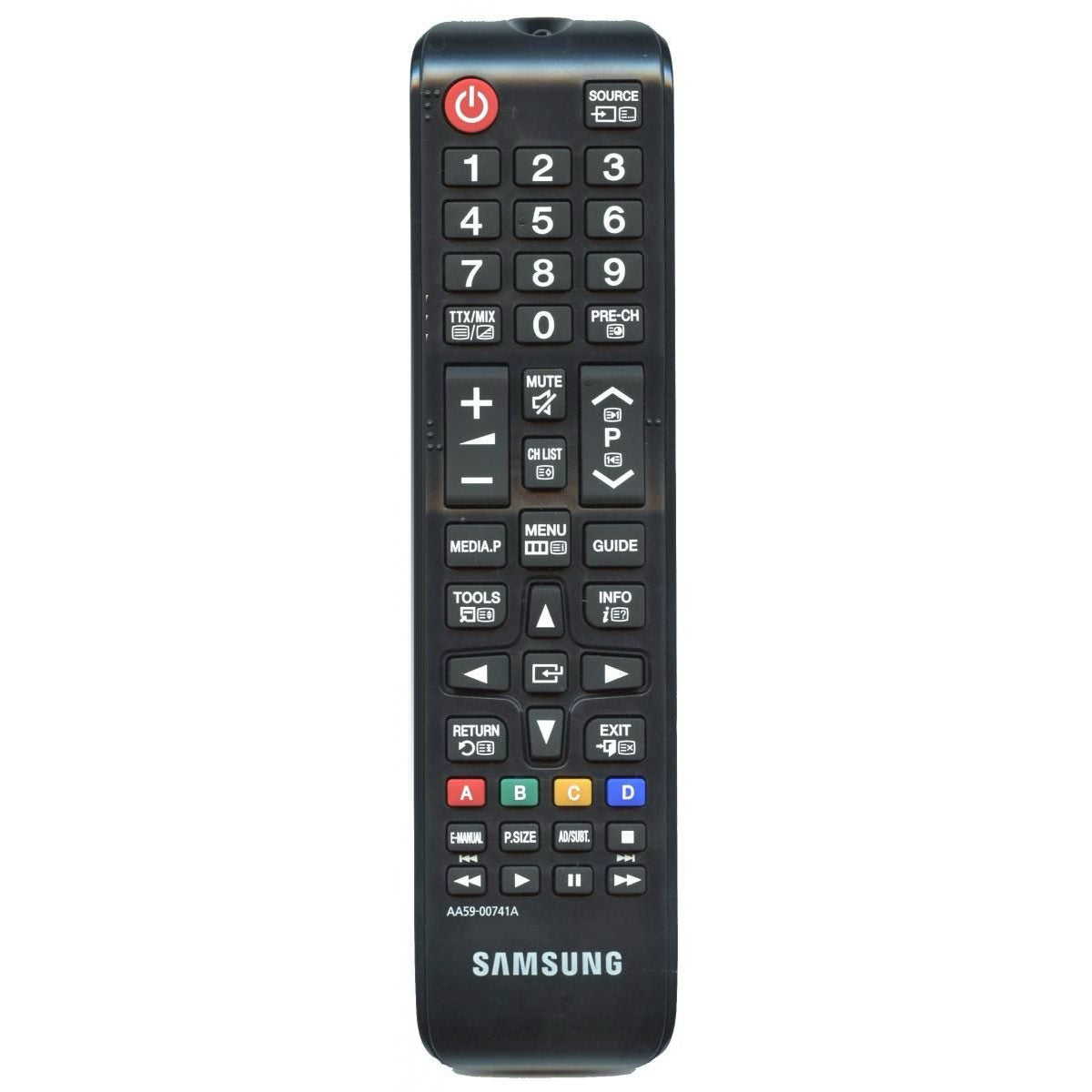 Samsung AA59-00741A IR TV Remote Control - AA5900741A, BN81-19475A