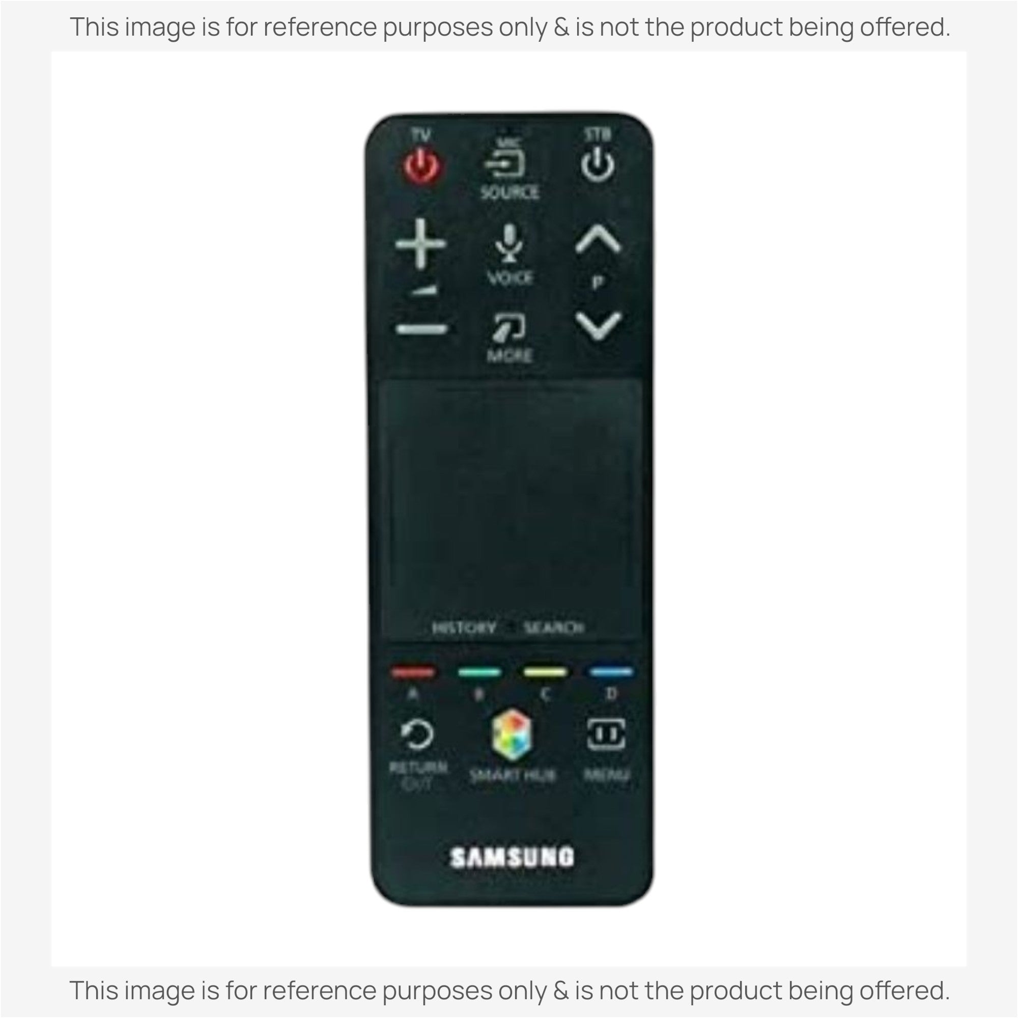 Substitute for Samsung AA59-00776A SMART TV Remote Control - AA5900776A [SR7557, No Voice / Touch Pad]