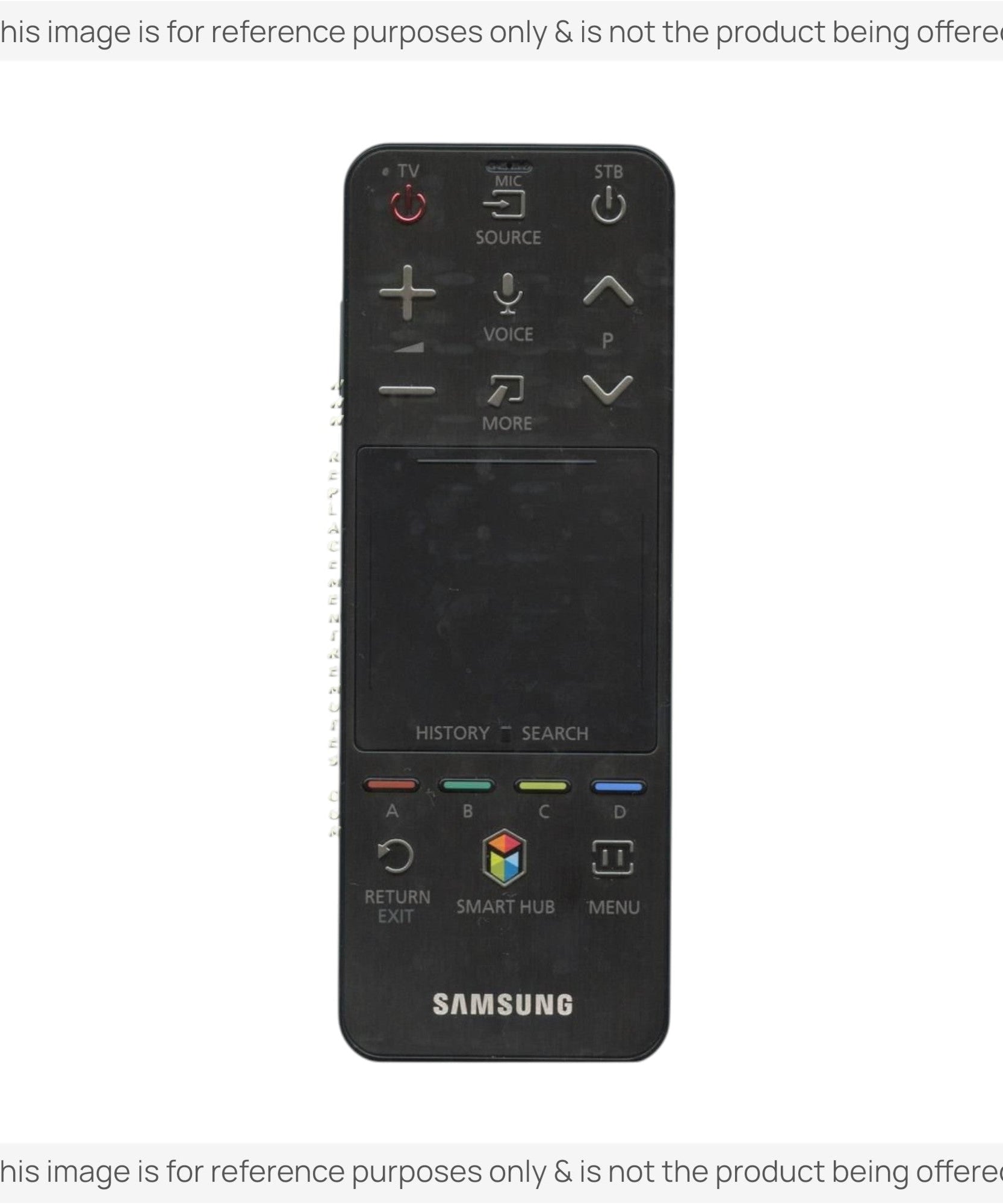 Substitute for Samsung AA59-00778A SMART TV Remote Control - AA5900778A [SR7557, No Voice / Touch Pad]
