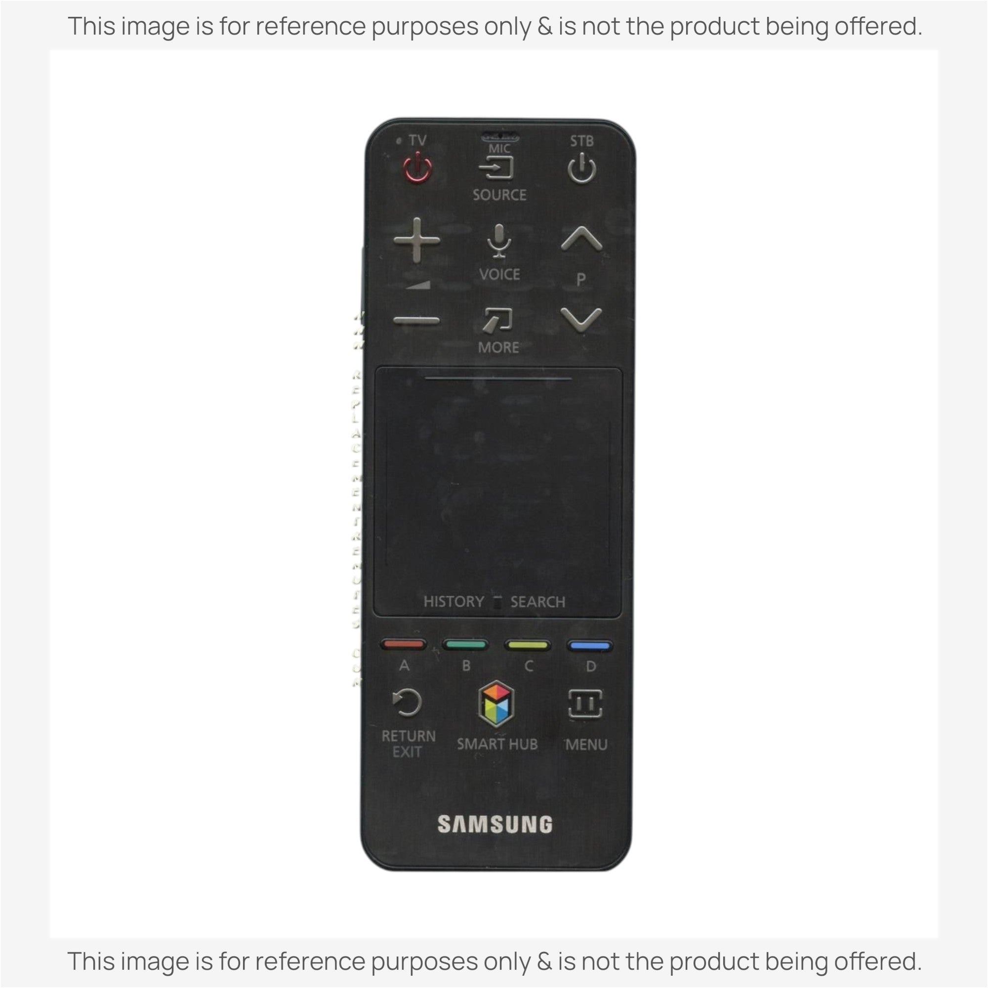 Substitute for Samsung AA59-00778A SMART TV Remote Control - AA5900778A [SR7557, No Voice / Touch Pad]