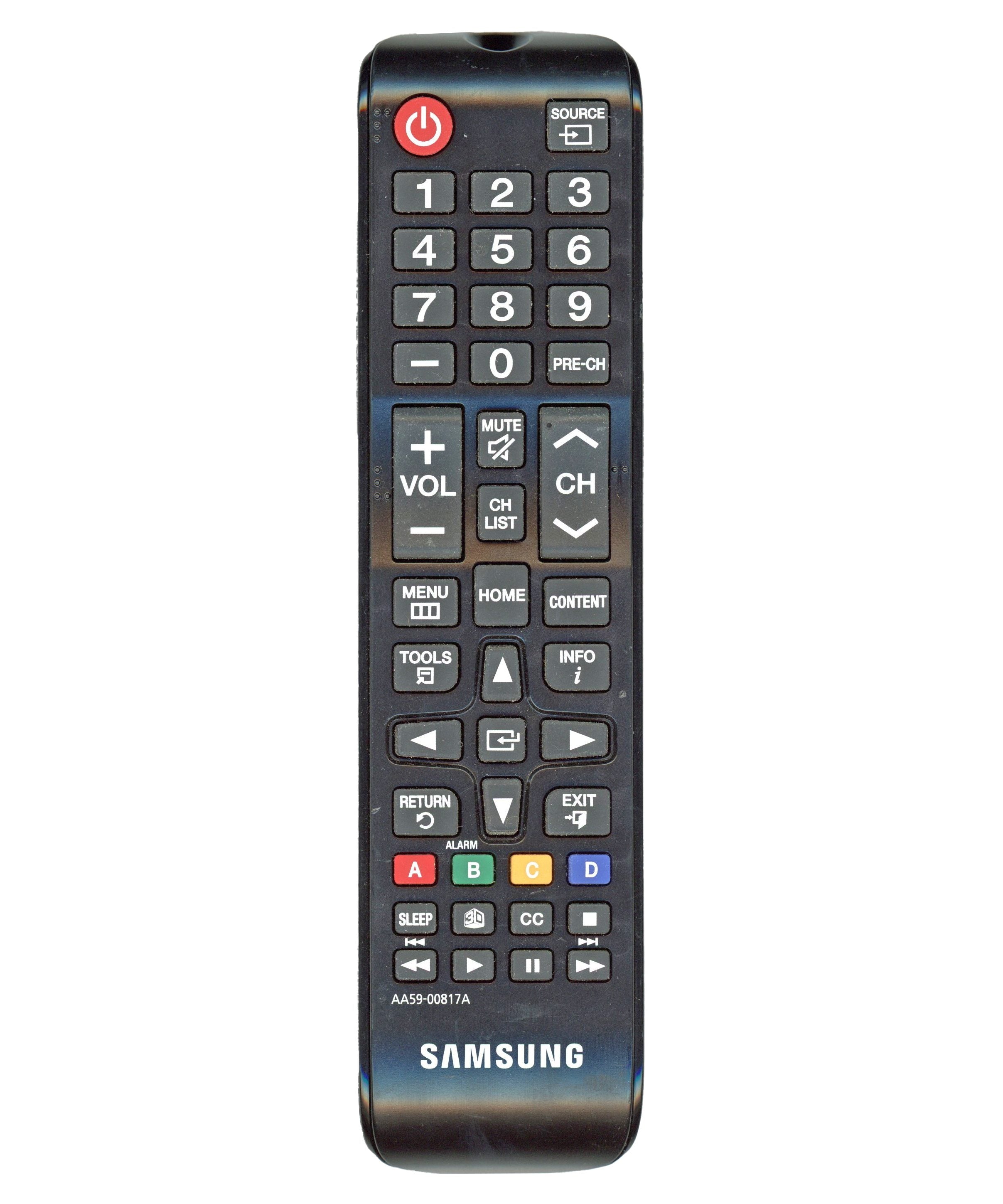 Samsung AA59-00817A Hospitality TV Remote Control - AA5900817A