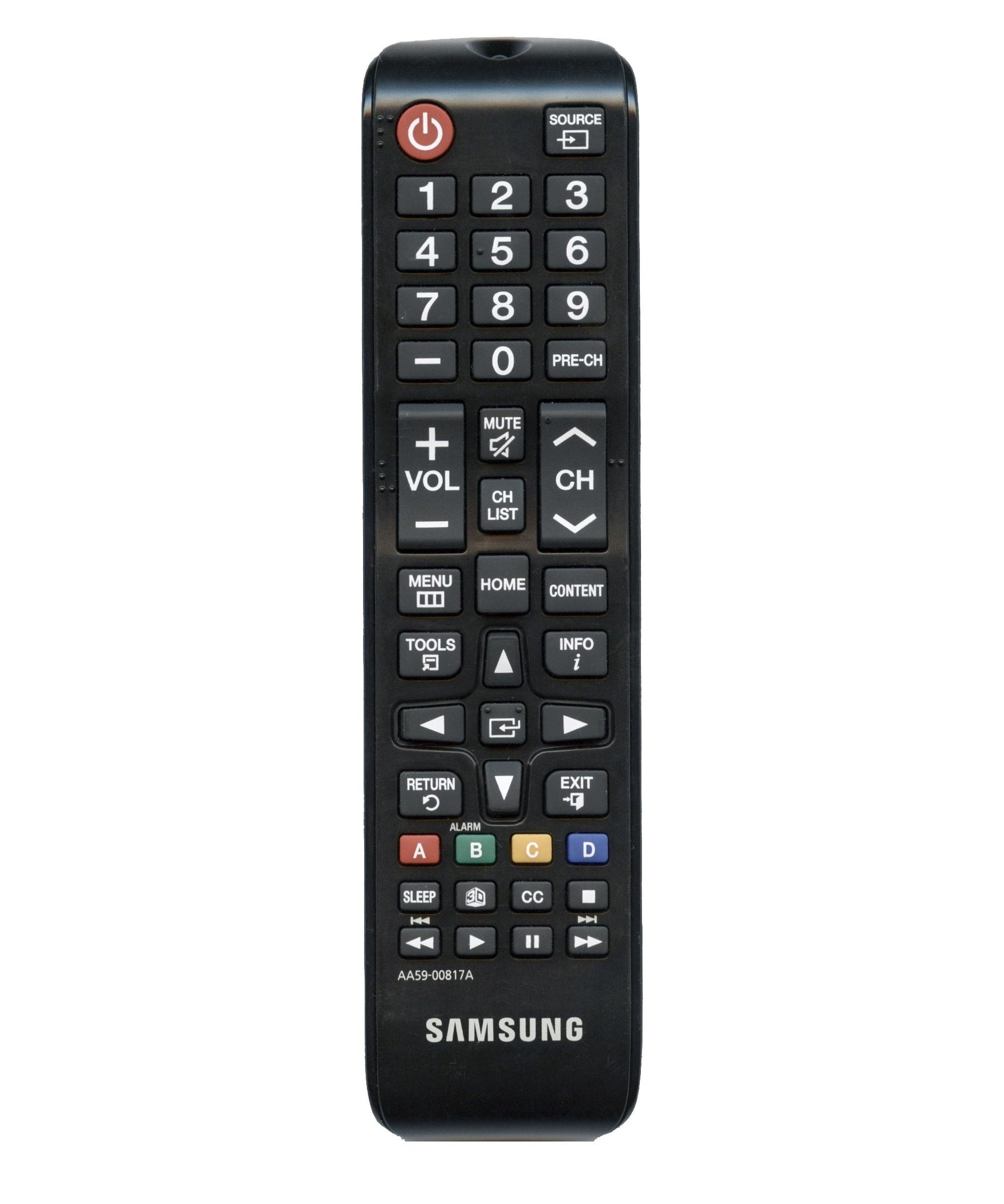 Samsung AA59-00817A Hospitality TV Remote Control - AA5900817A