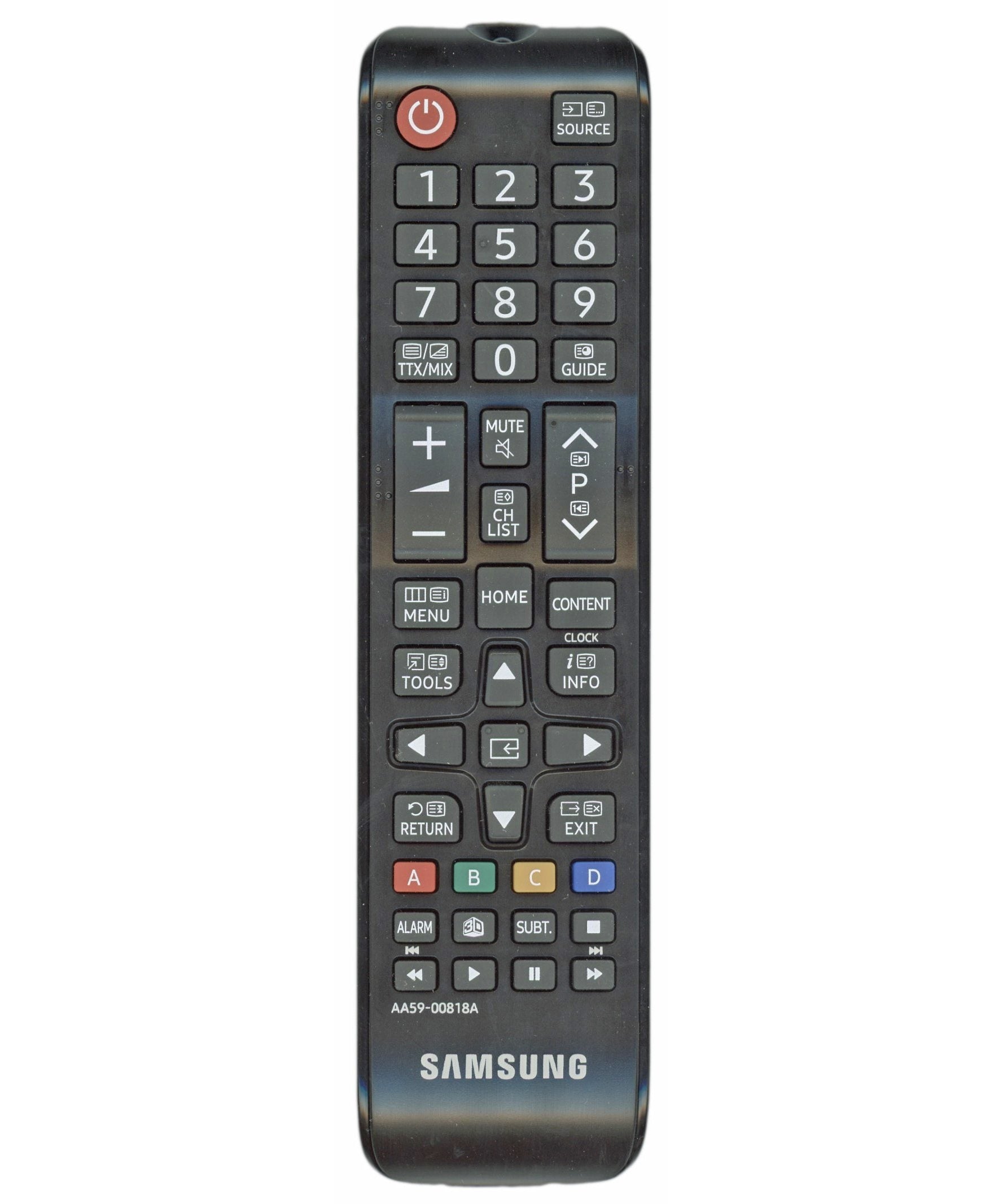 Samsung AA59-00818A Hospitality TV Remote Control | IR only | 2012 - AA5900818A