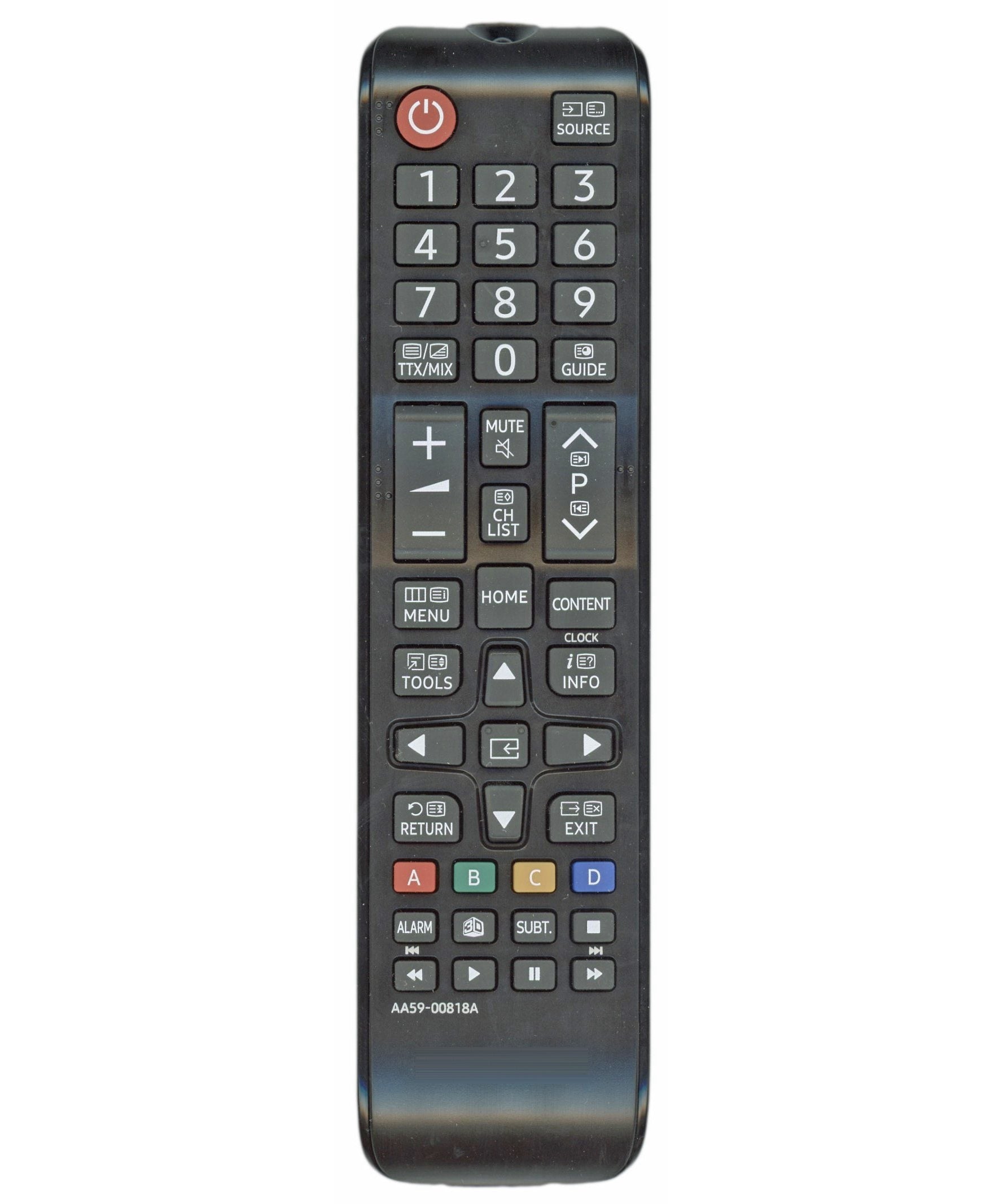 Samsung AA59-00818A Hospitality TV Remote Control | IR only | 2012 - AA5900818A